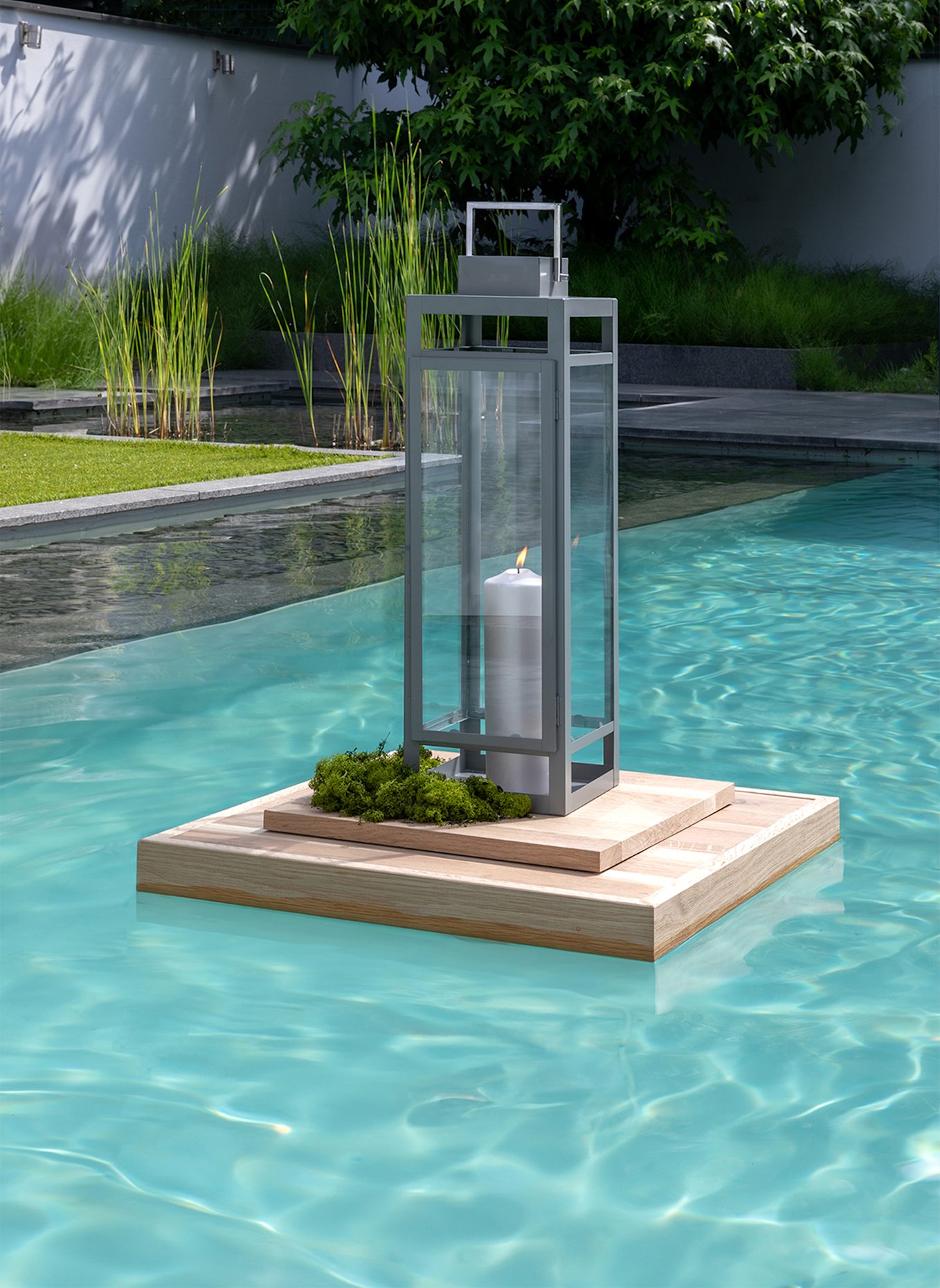 Fink Laterne KENIA: GRAU