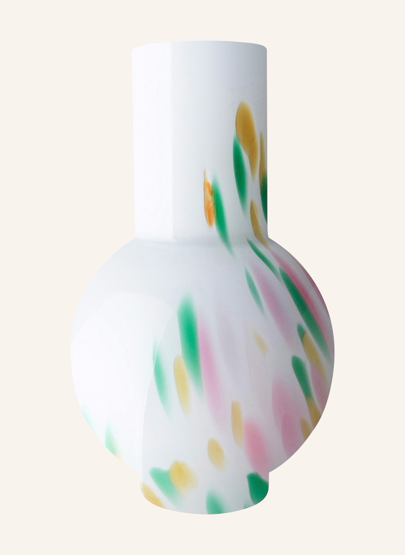 Fink Vase HENNY: WEISS