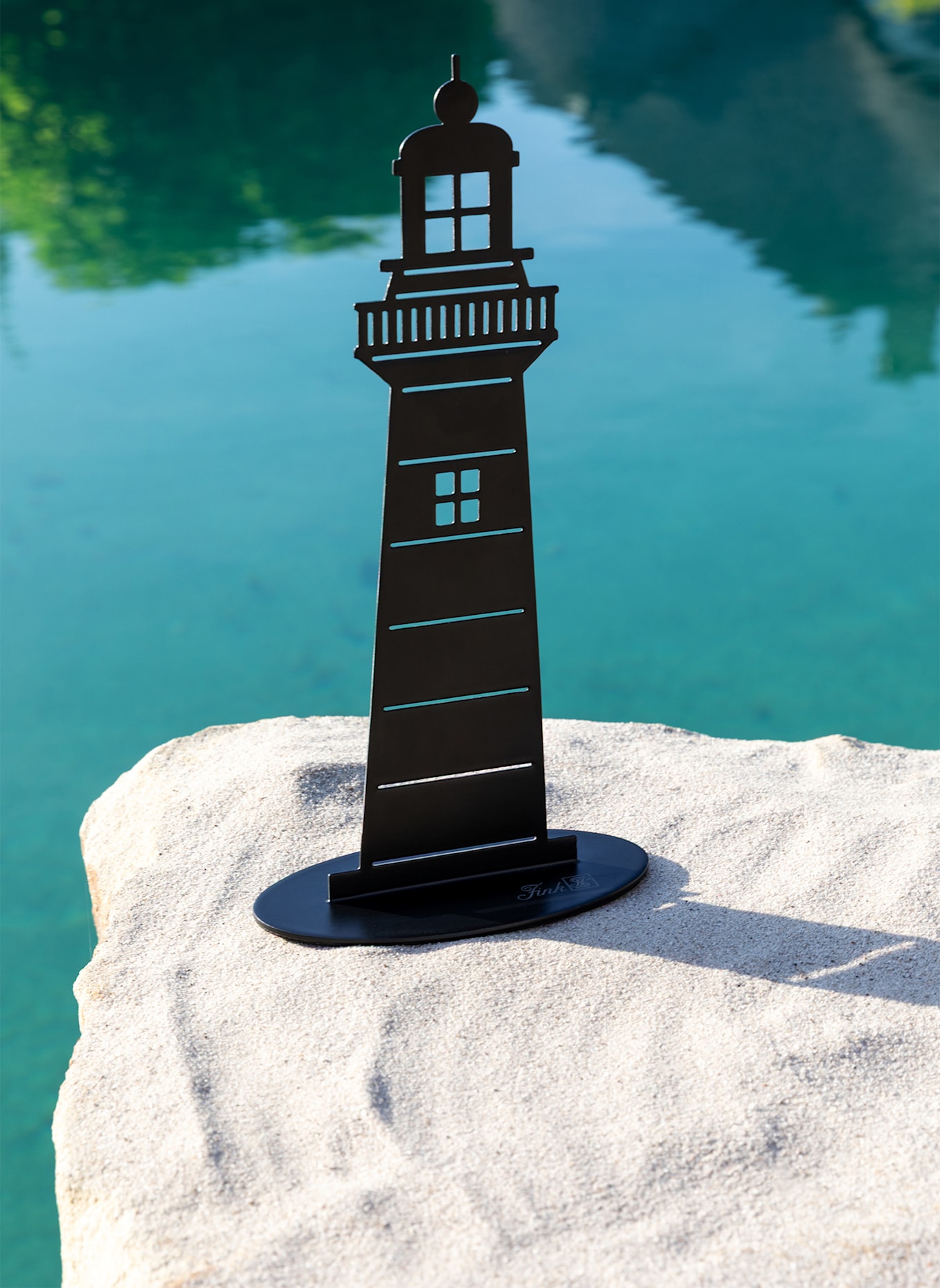 Fink Deko-Leuchtturm LIGHTHOUSE: SCHWARZ