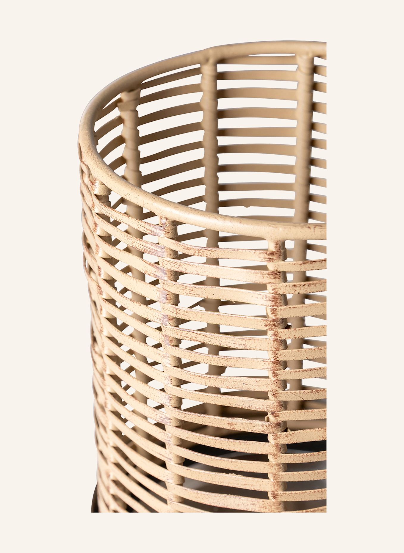 Fink Windlicht ohne Glas FLAVIO: SILBER