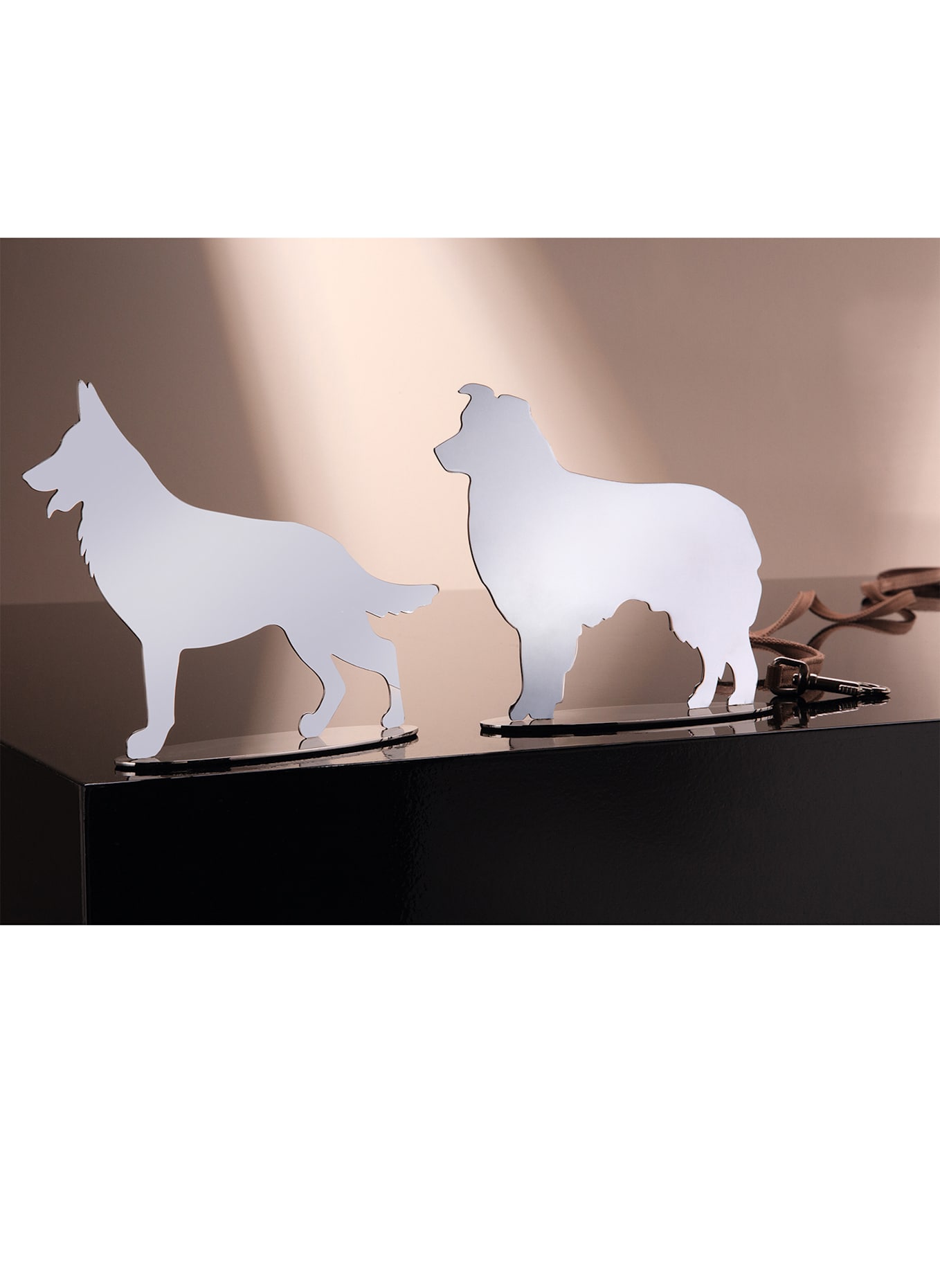 Fink Deko Hund FALCO: SILBER