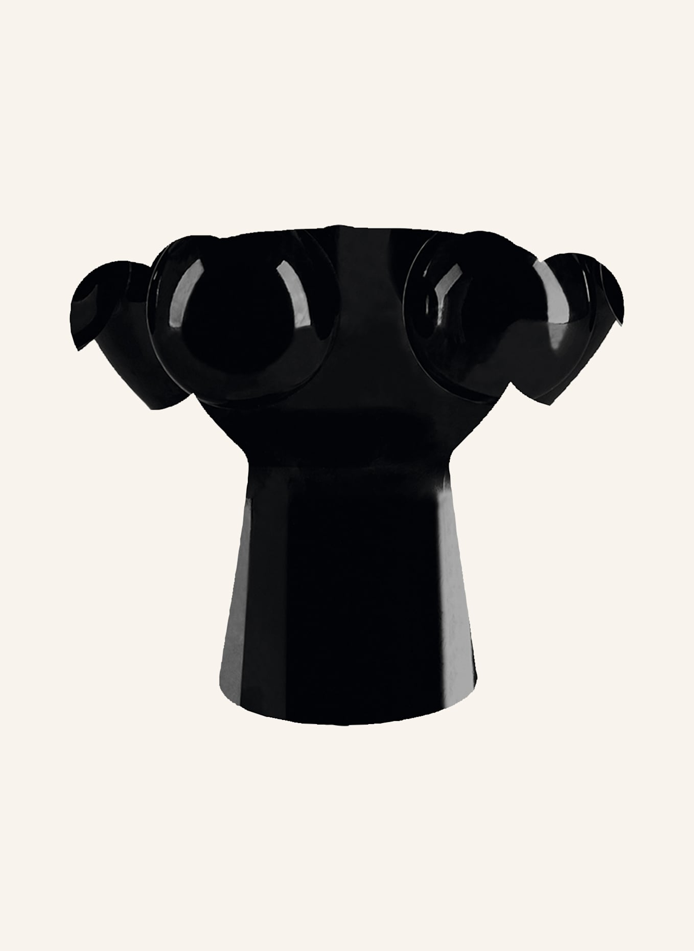 Fink Studio Schale HIGH BALL: SCHWARZ