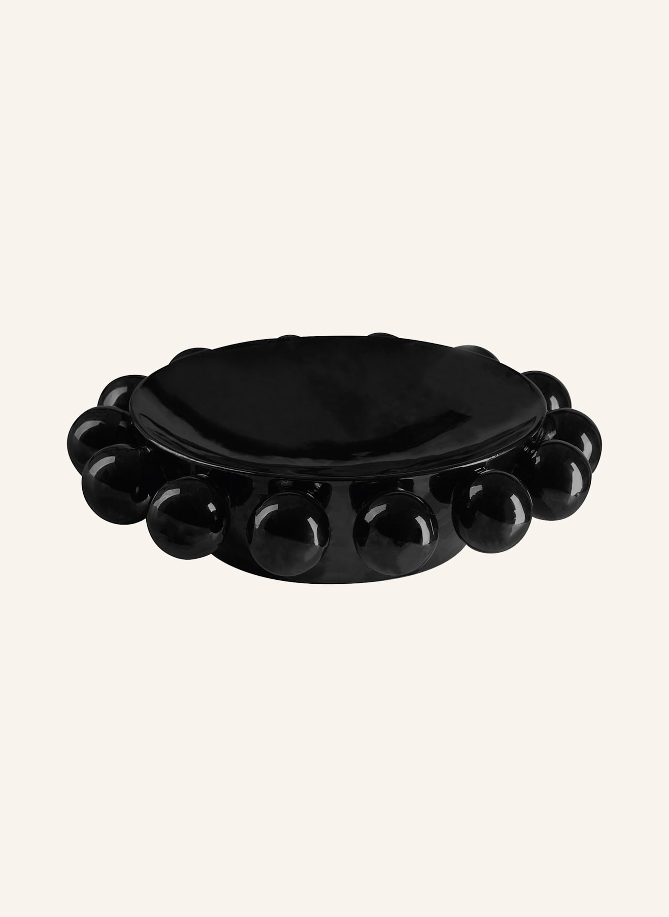 Fink Studio Schale HIGH BALL: SCHWARZ