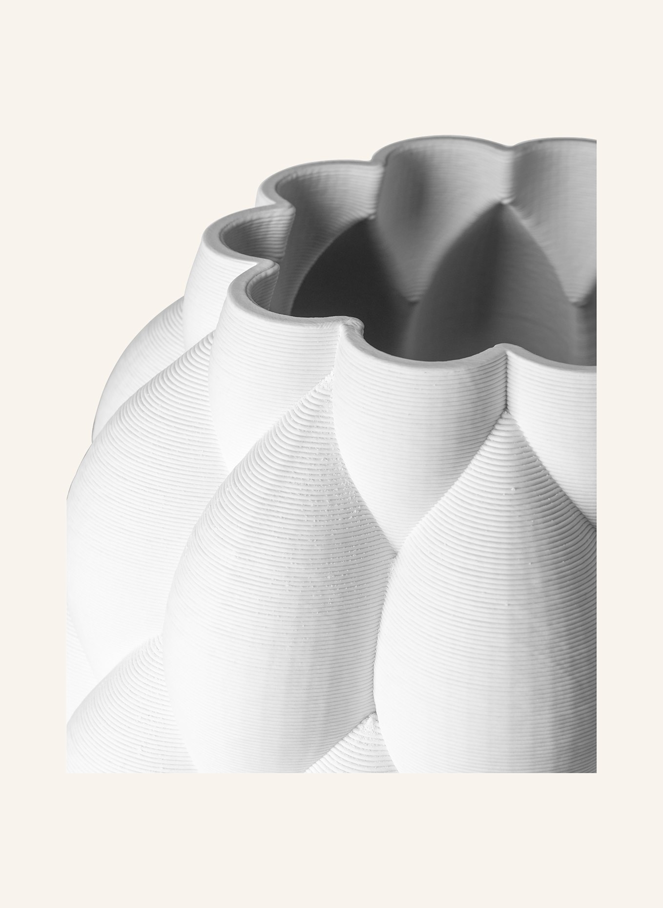 Fink Vase MOLINO: WEISS