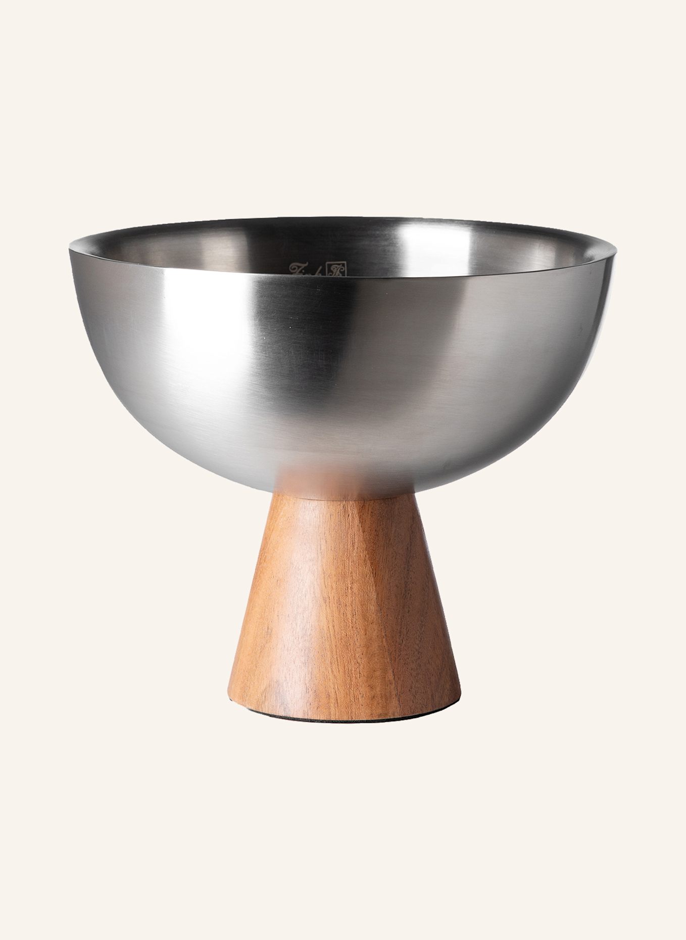 Fink Schale auf Fuß ROMA: SILBER