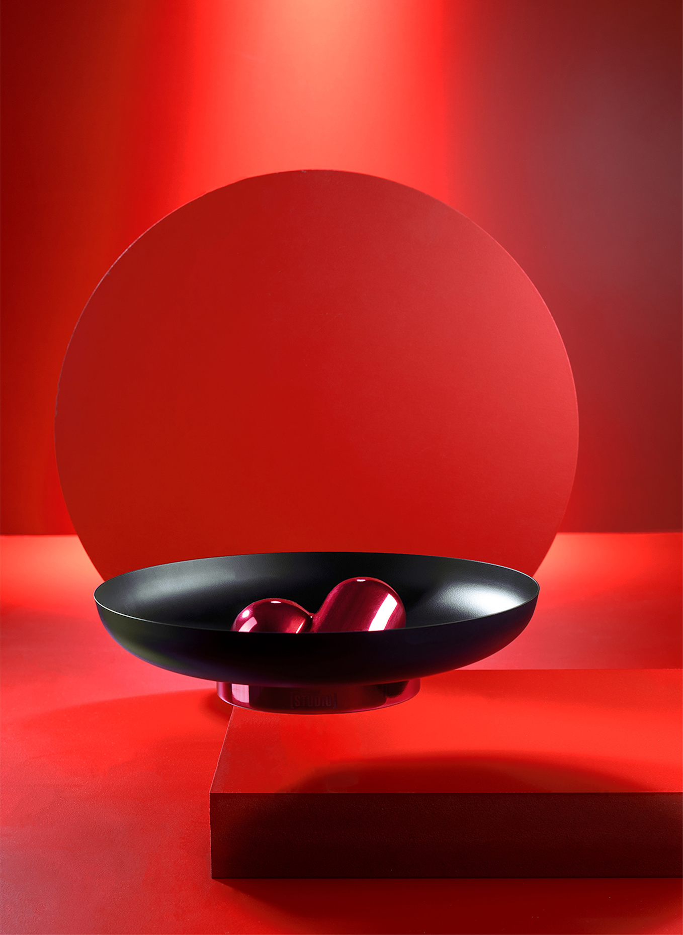 Fink Studio Schale POP ART: ROT