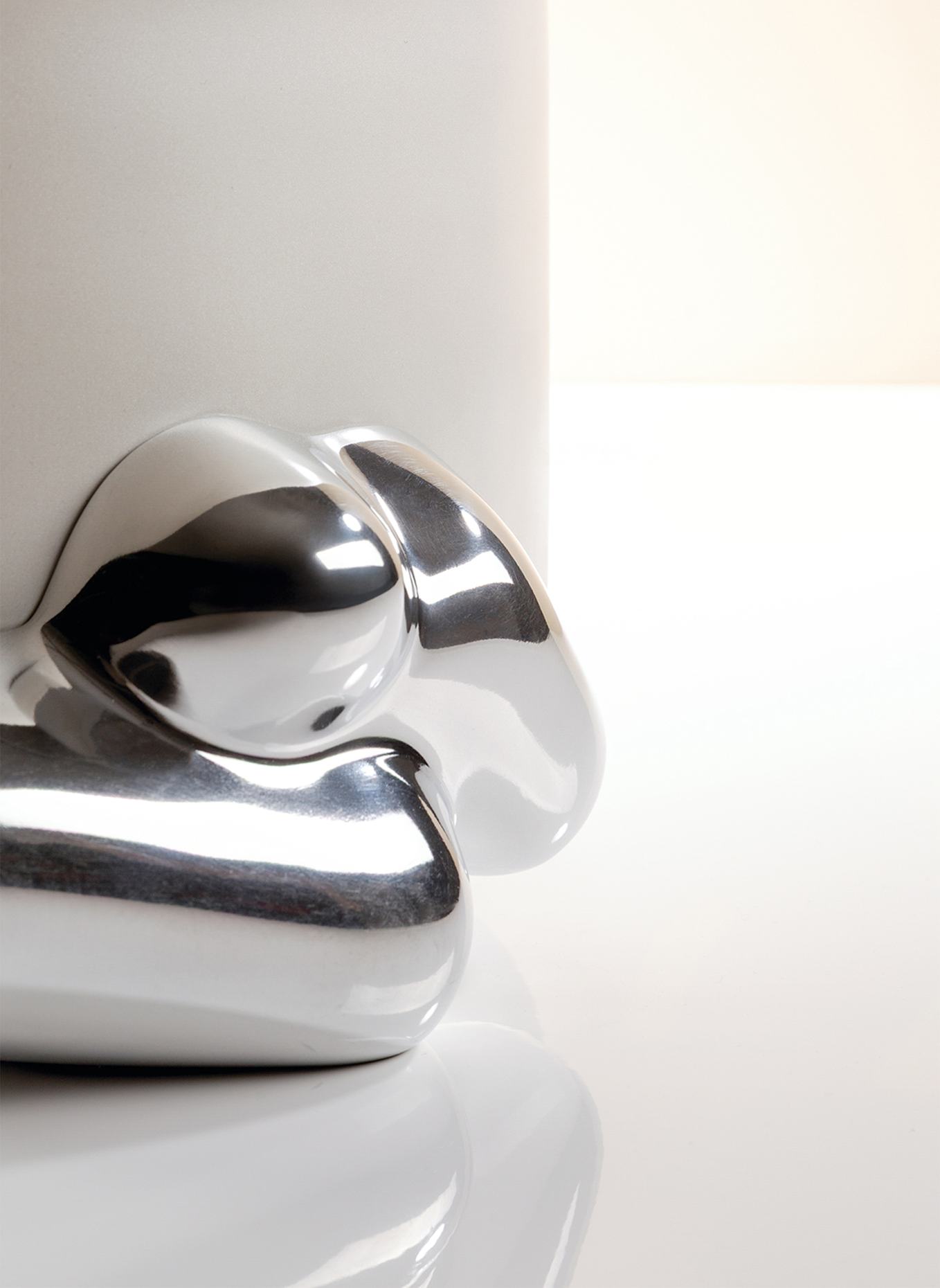 Fink Studio Punchbowl SPACE PEARL: SILBER/ CREME