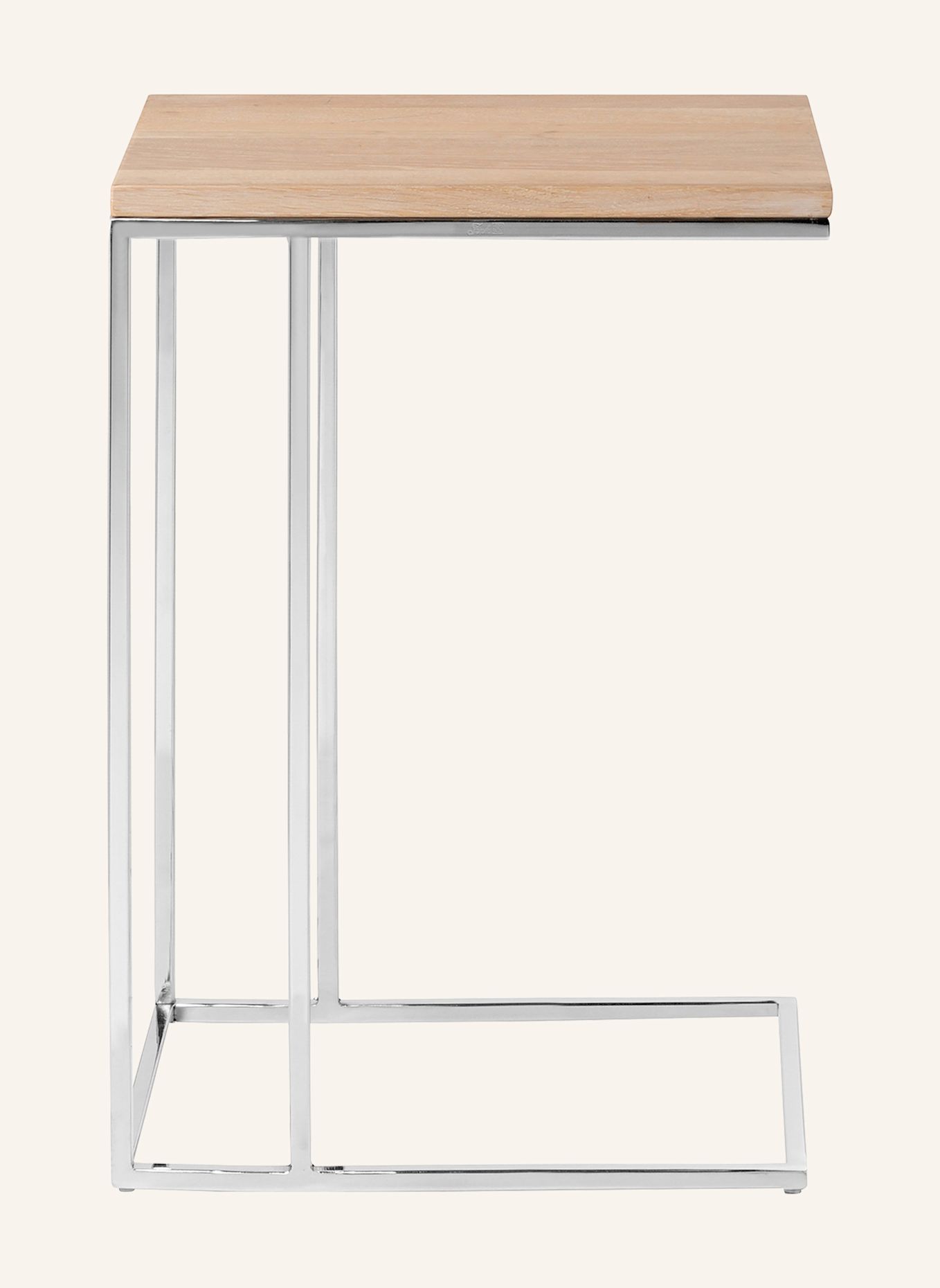 Fink Beistelltisch PIERRE: SILBER