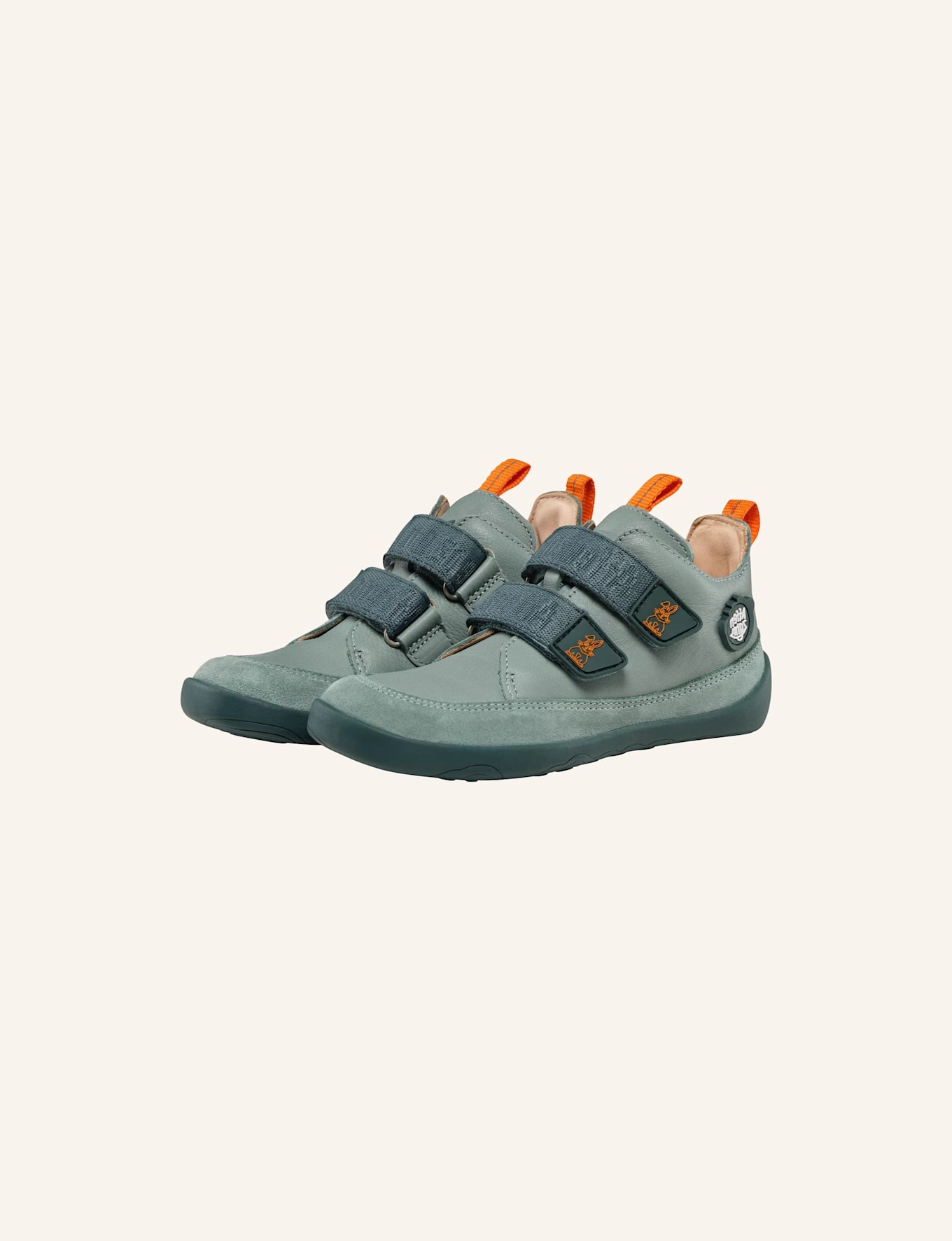 Affenzahn Sneaker LEDER BUDDY: MINT/ HELLGRÜN