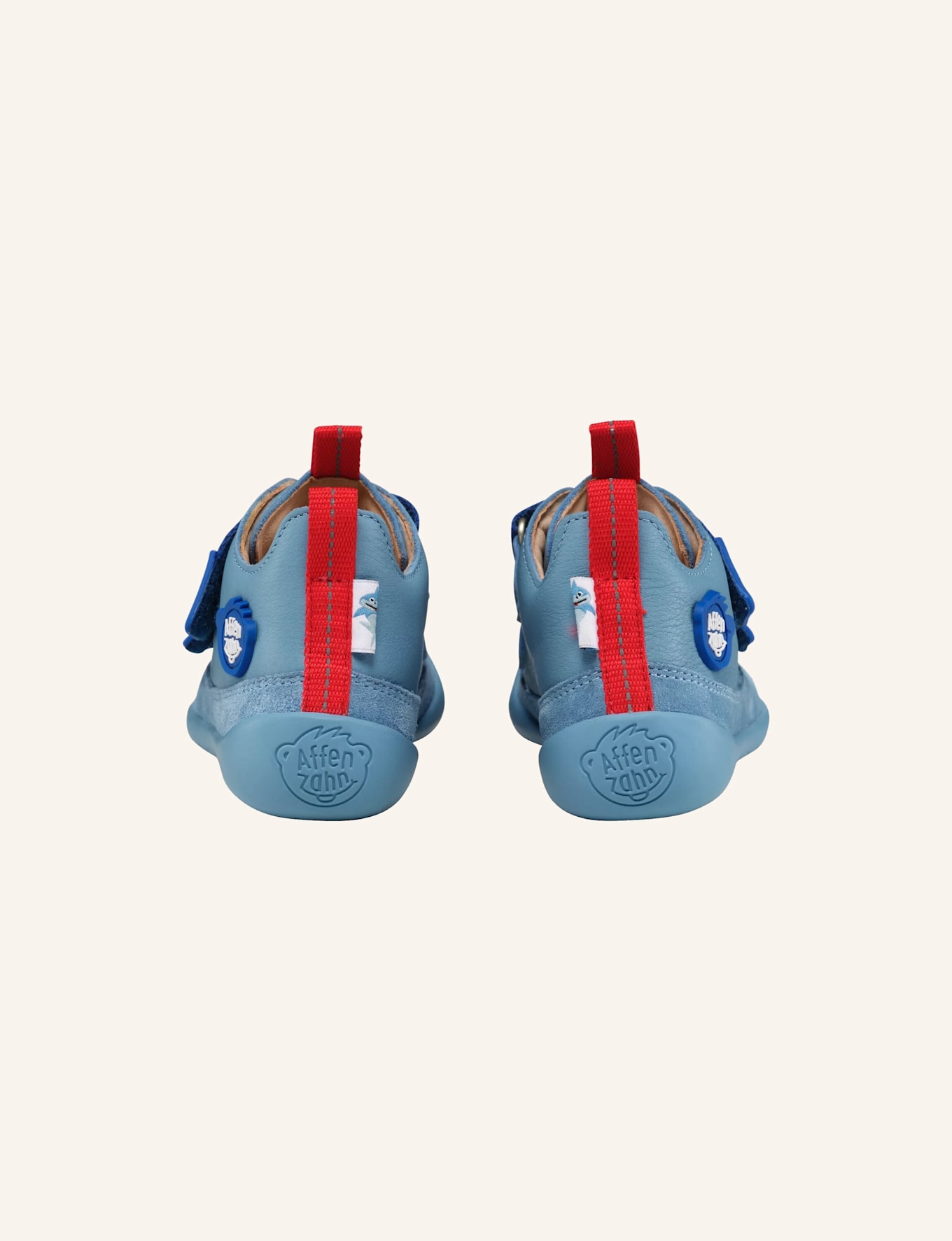 Affenzahn Sneaker LEDER BUDDY: BLAU