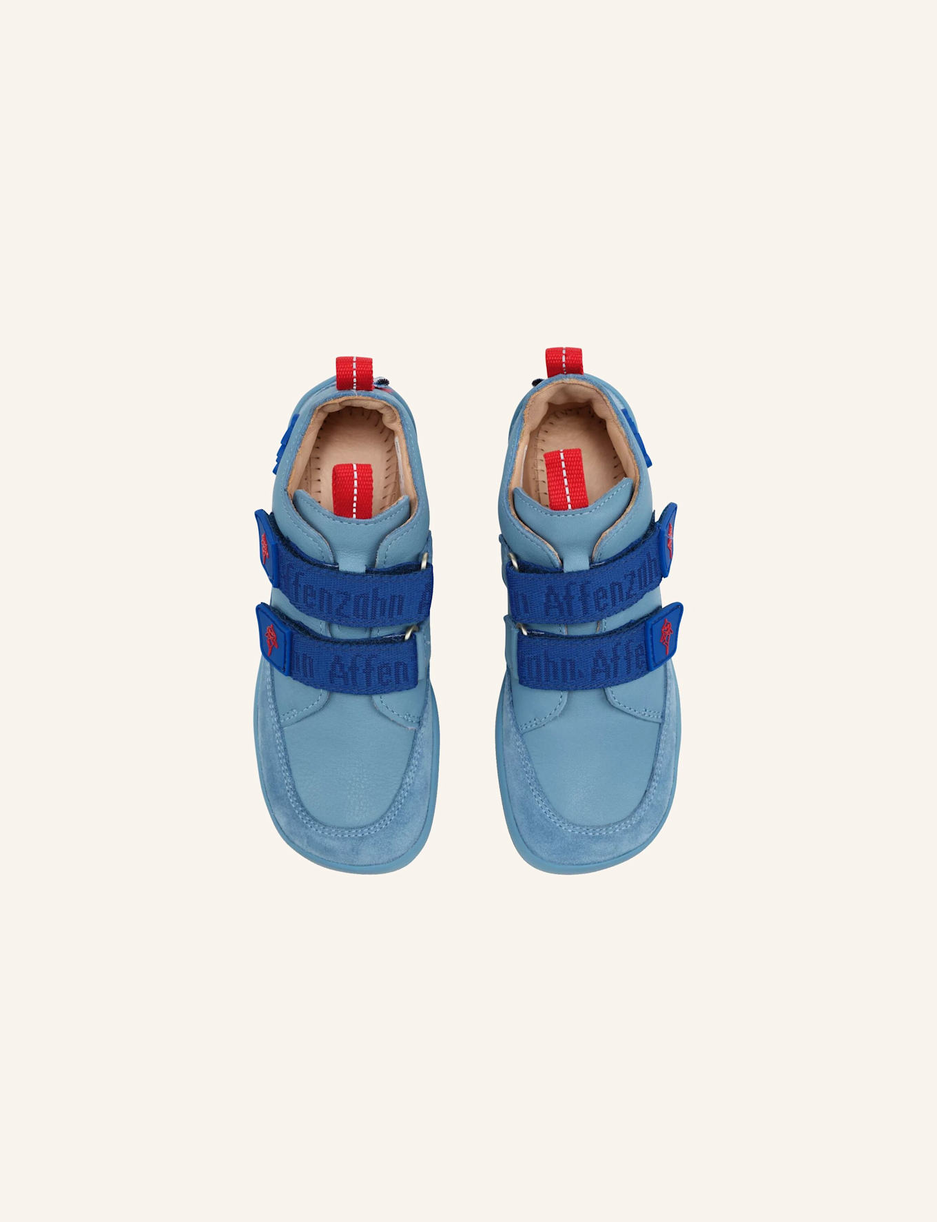 Affenzahn Sneaker LEDER BUDDY: BLAU