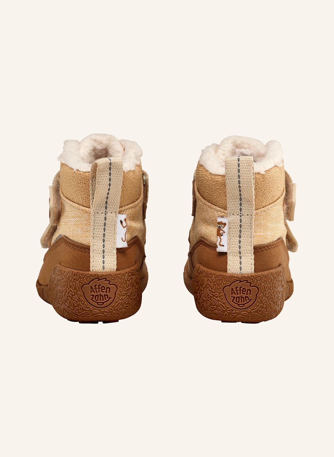 Affenzahn Lauflernschuh SNUGGY: BEIGE