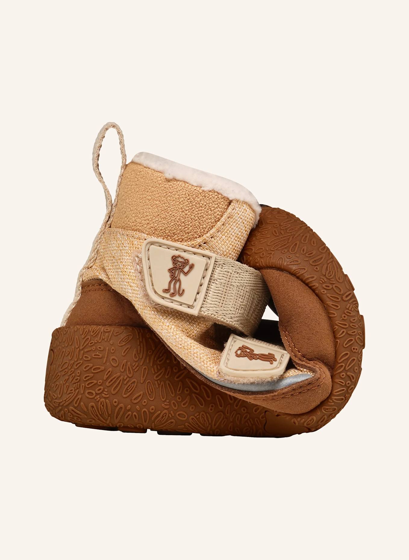 Affenzahn Lauflernschuh SNUGGY: BEIGE
