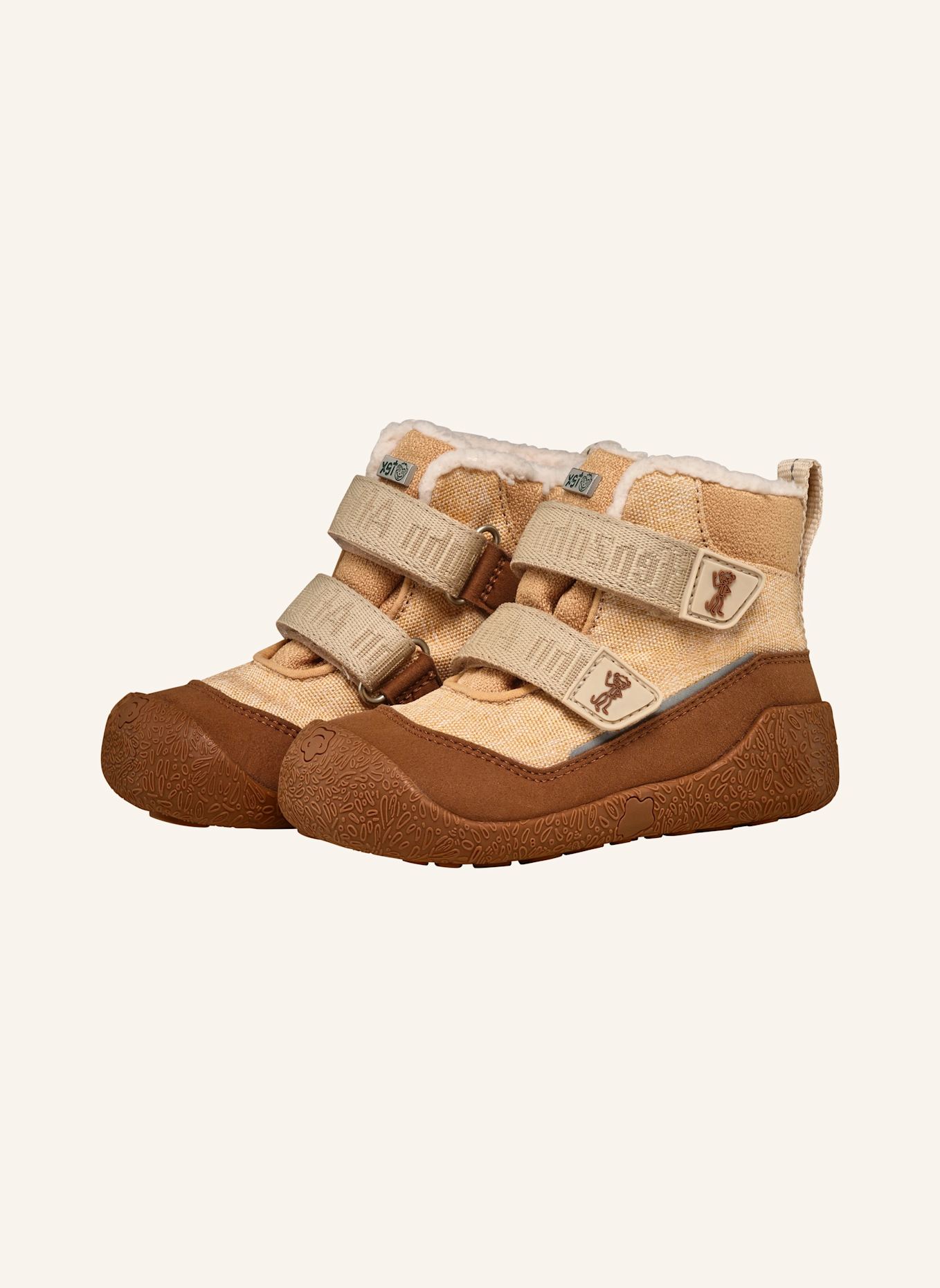 Affenzahn Lauflernschuh SNUGGY: BEIGE
