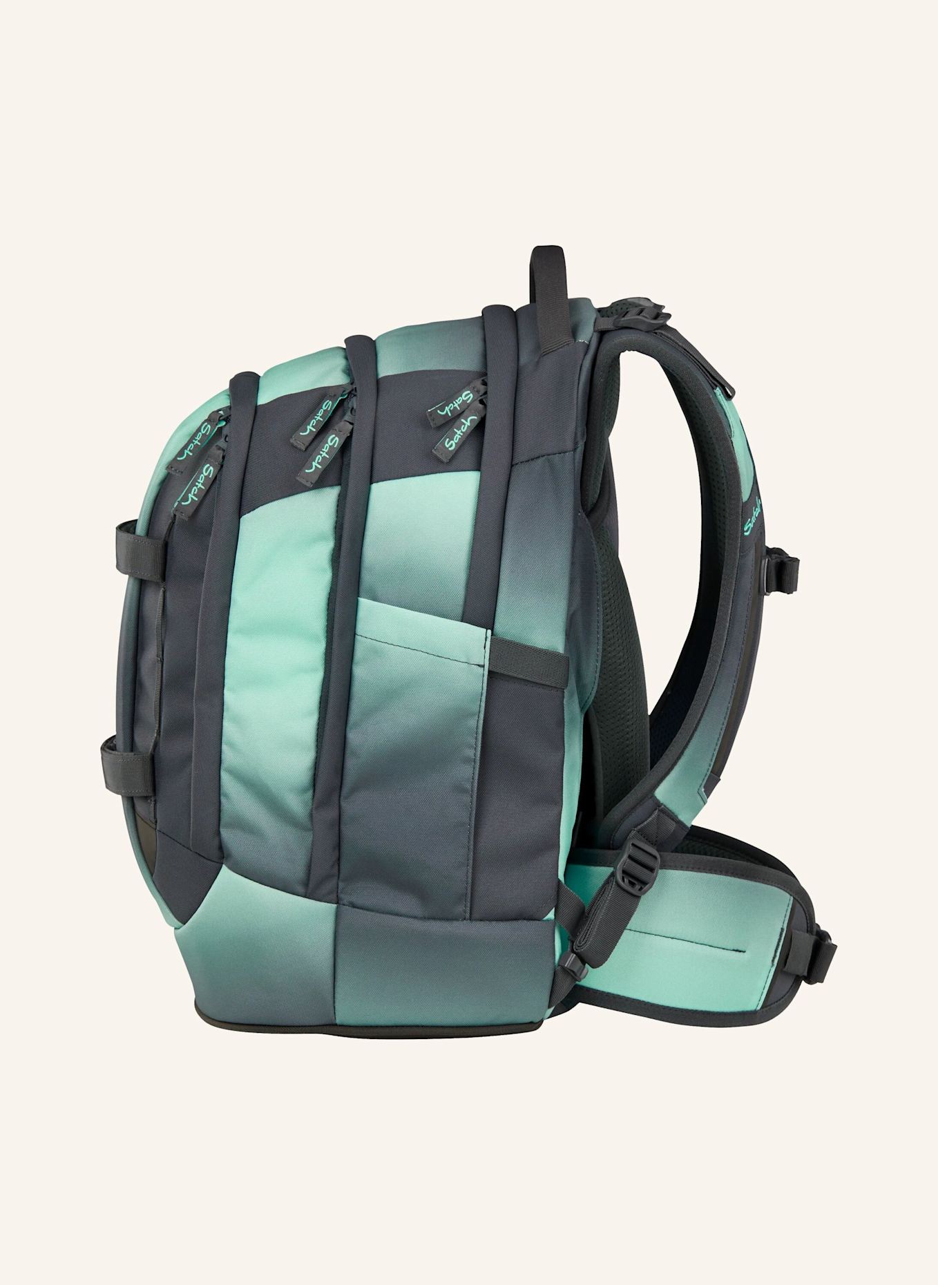 Satch Schulrucksack PACK: GRAU/ DUNKELGRAU