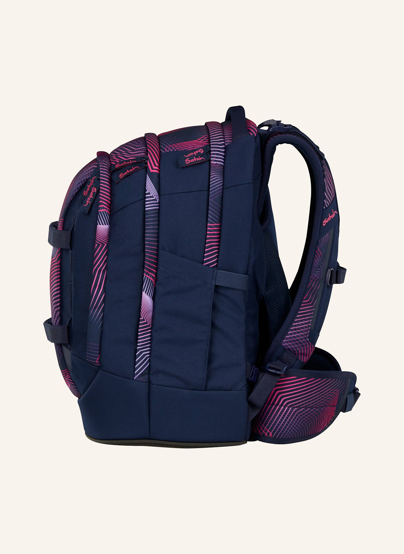 Satch Schulrucksack PACK: DUNKELBLAU/ BLAU