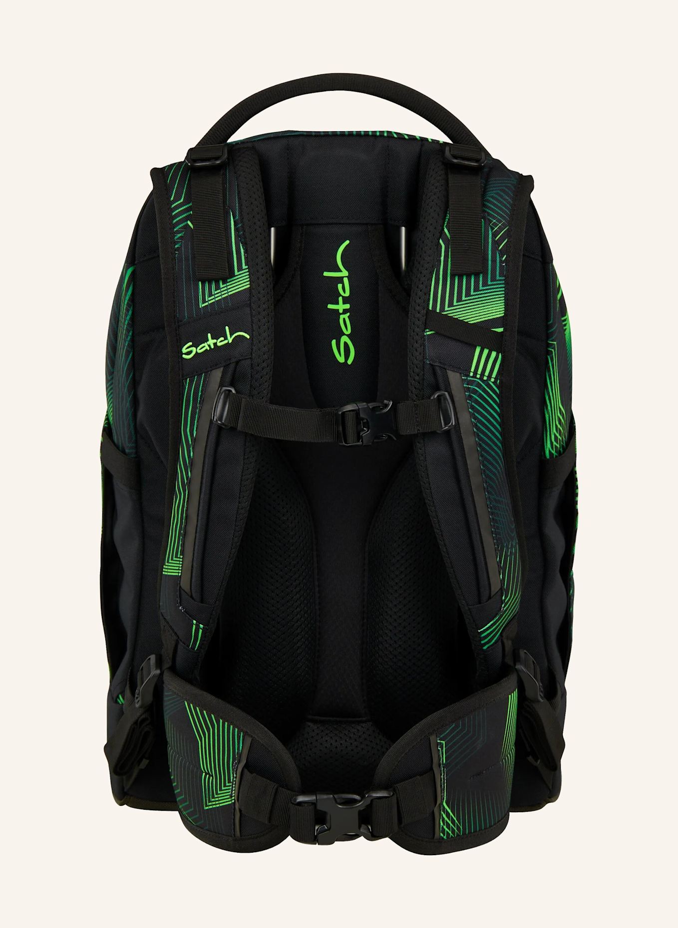 Satch Schulrucksack PACK: SCHWARZ