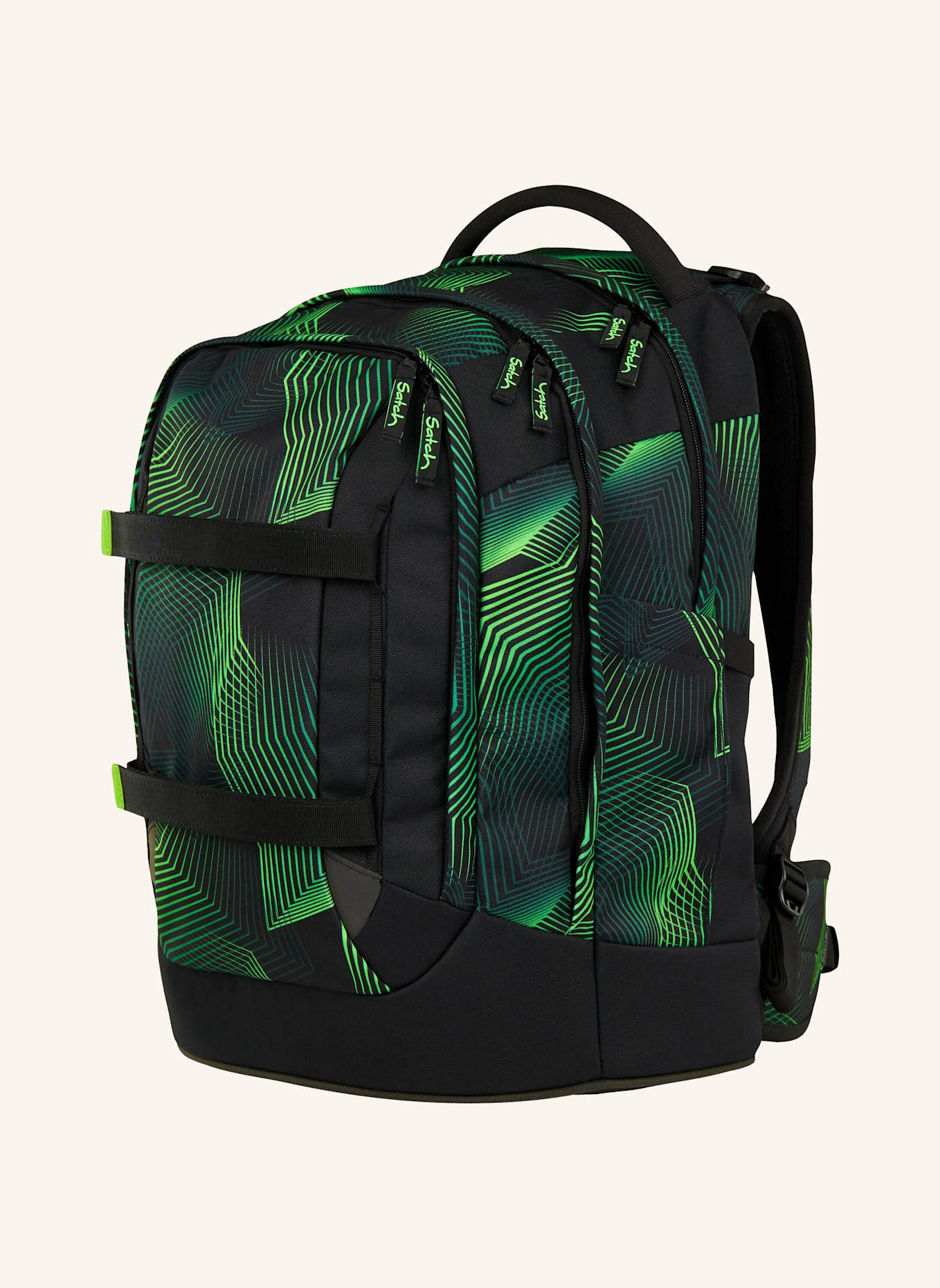 Satch Schulrucksack PACK: SCHWARZ