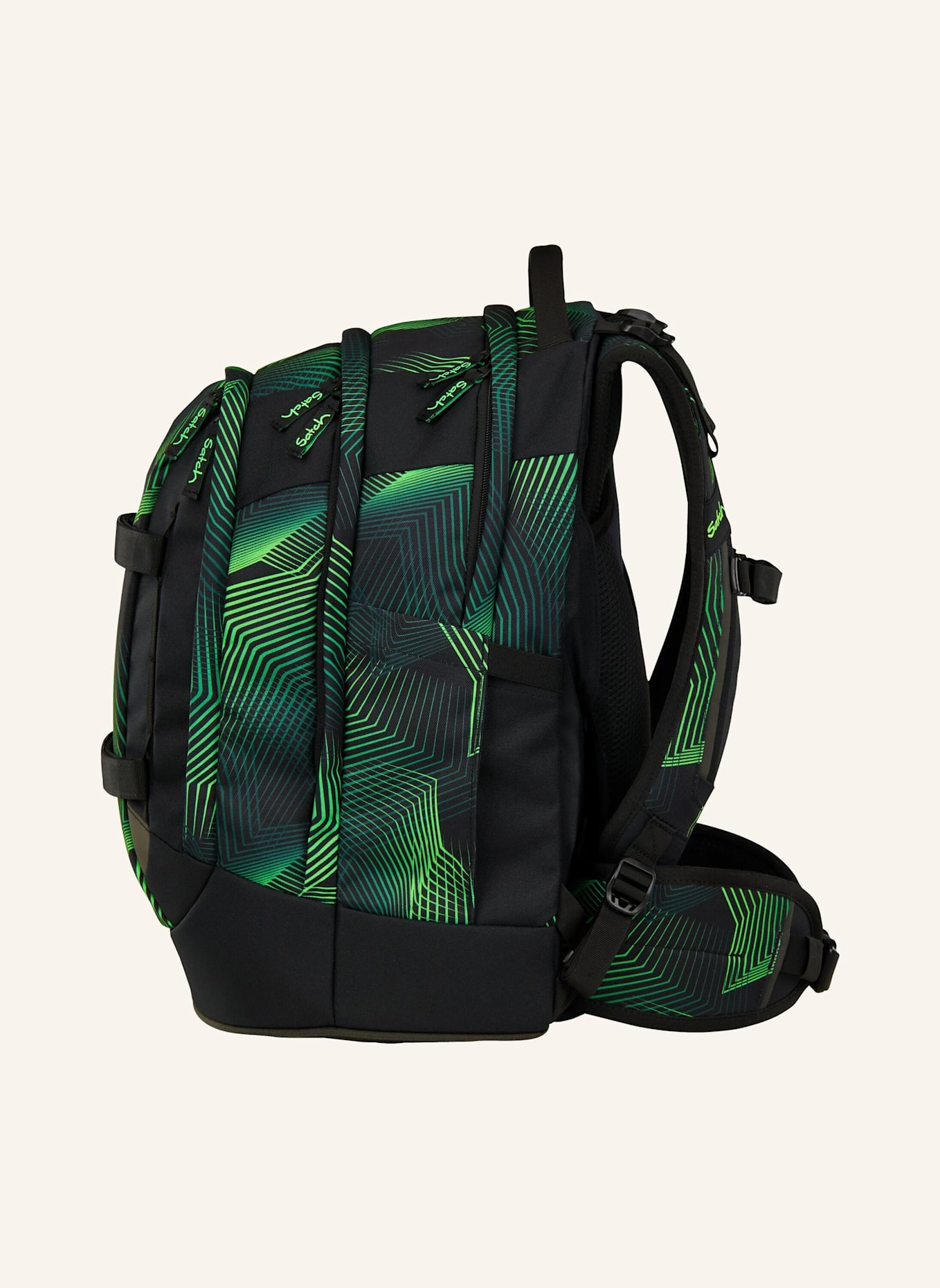 Satch Schulrucksack PACK: SCHWARZ
