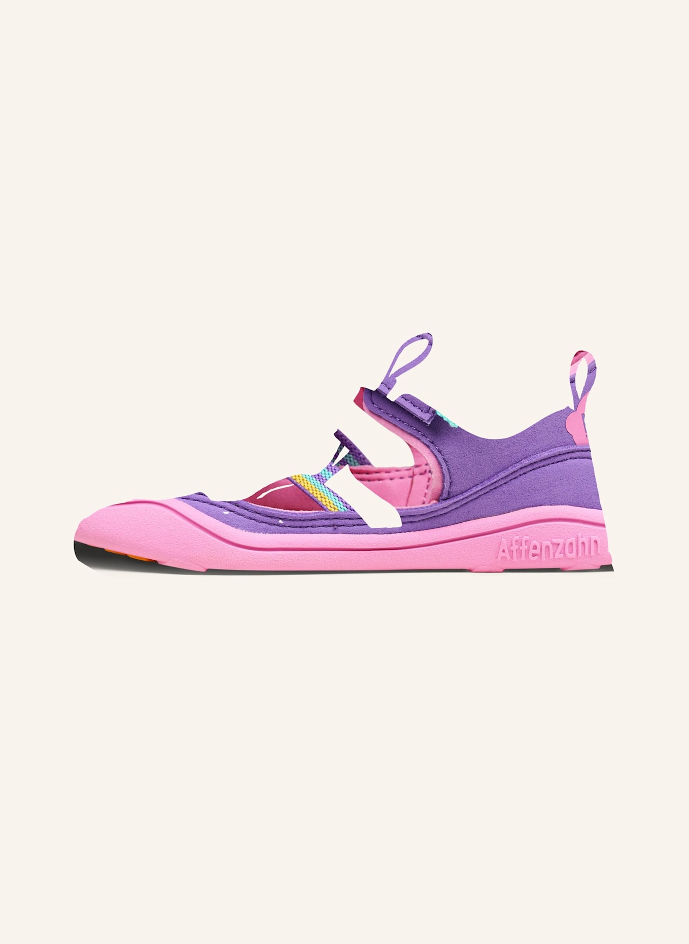 Affenzahn Sandale BREEZY: LILA/ HELLLILA