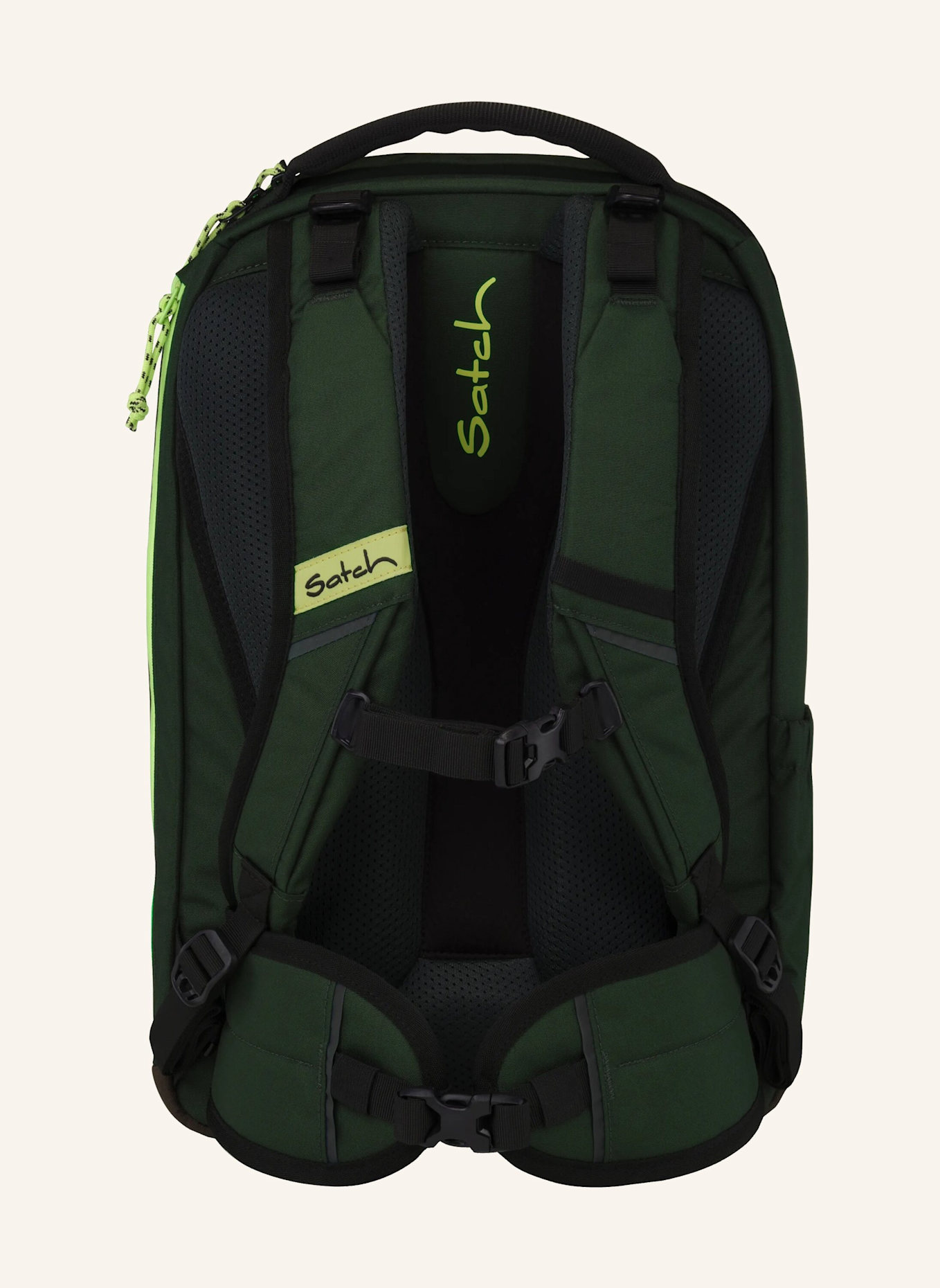 Satch Schulrucksack CON:NEXT: GRÜN