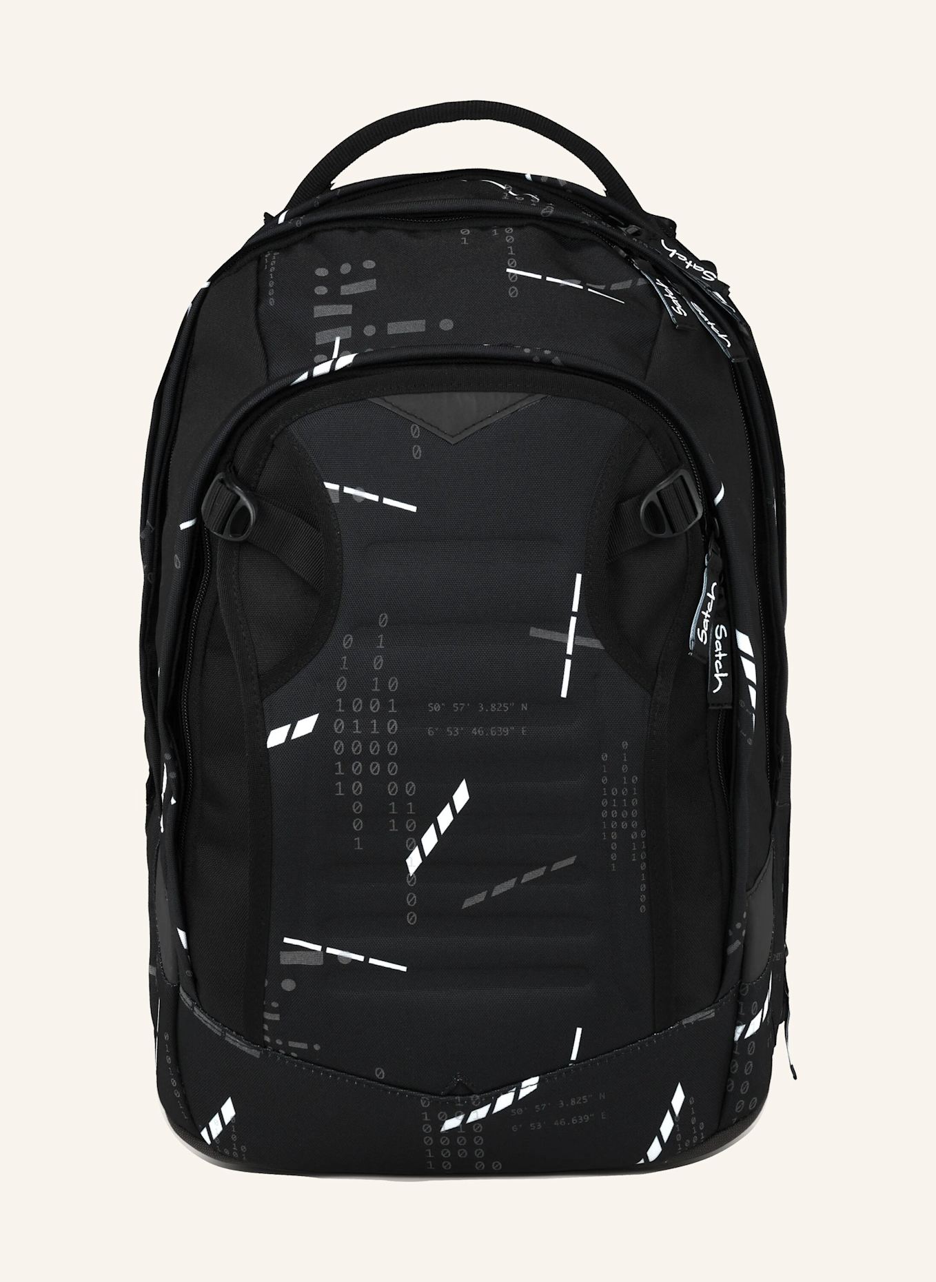 Satch Schulrucksack MATCH PLUS: SCHWARZ