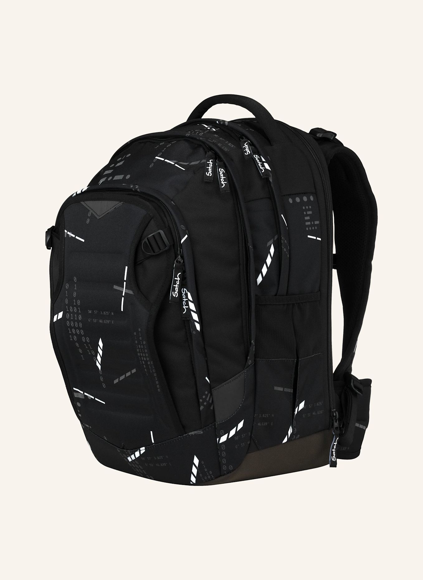 Satch Schulrucksack MATCH PLUS: SCHWARZ