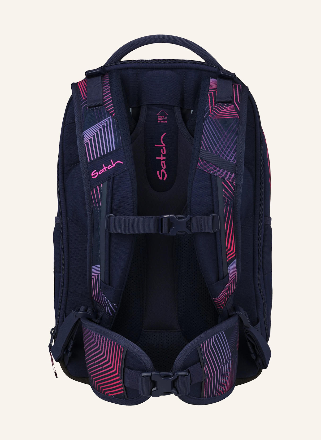 Satch Schulrucksack MATCH PLUS: DUNKELBLAU/ BLAU