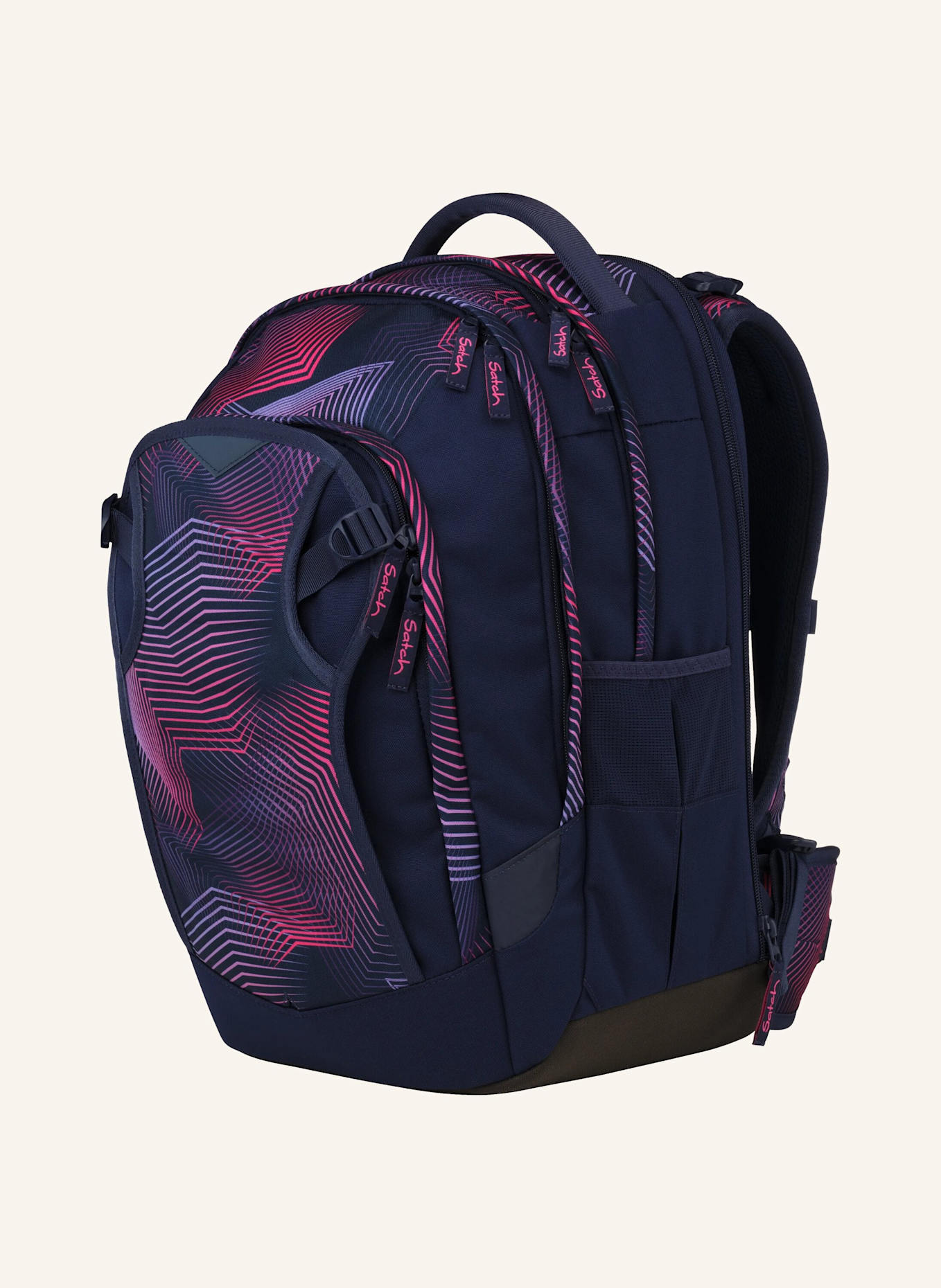 Satch Schulrucksack MATCH PLUS: DUNKELBLAU/ BLAU
