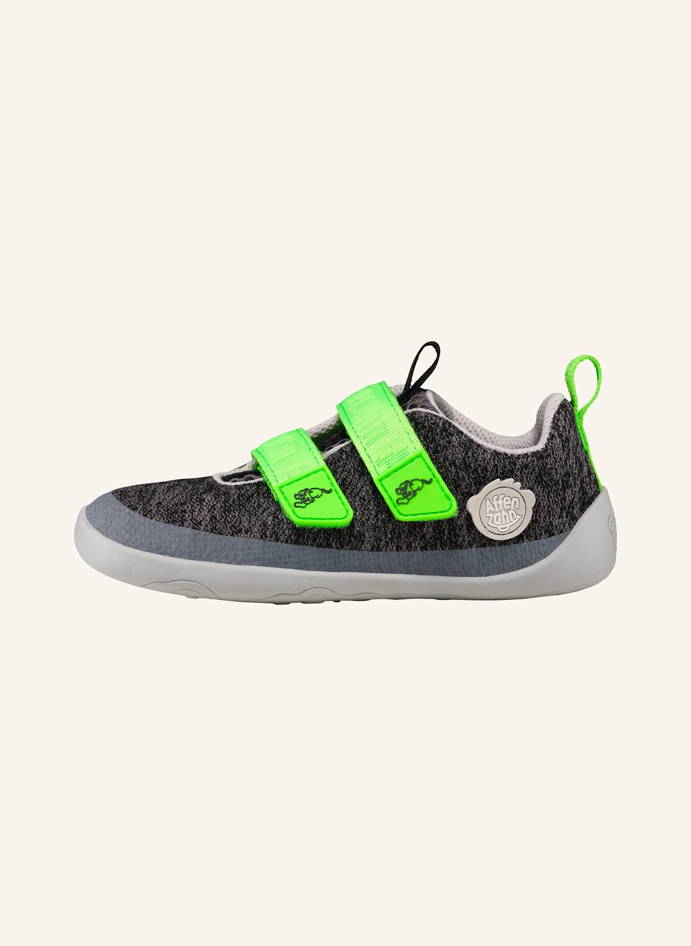 Affenzahn Sneaker KNIT HAPPY: GRAU
