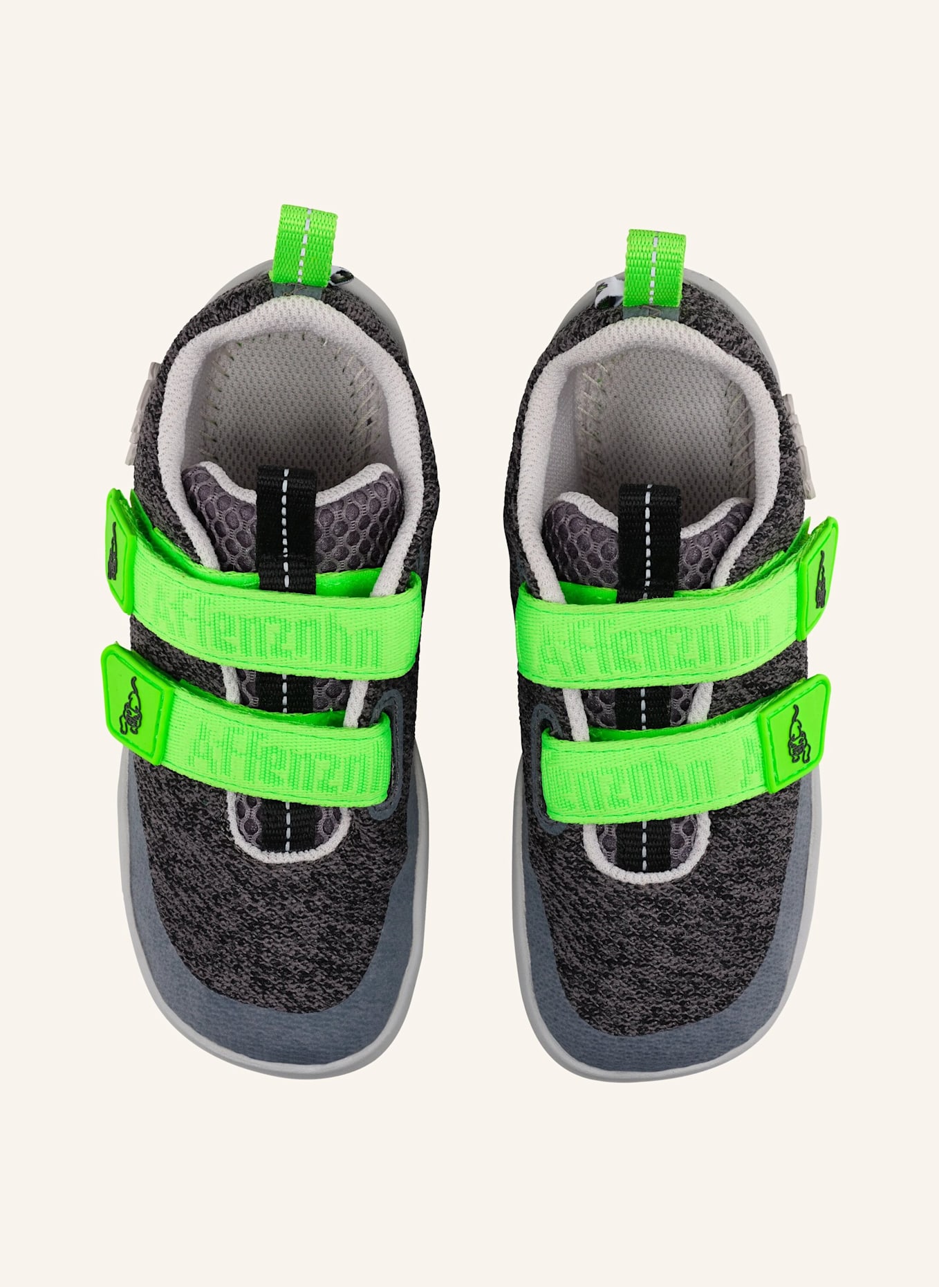 Affenzahn Sneaker KNIT HAPPY: GRAU
