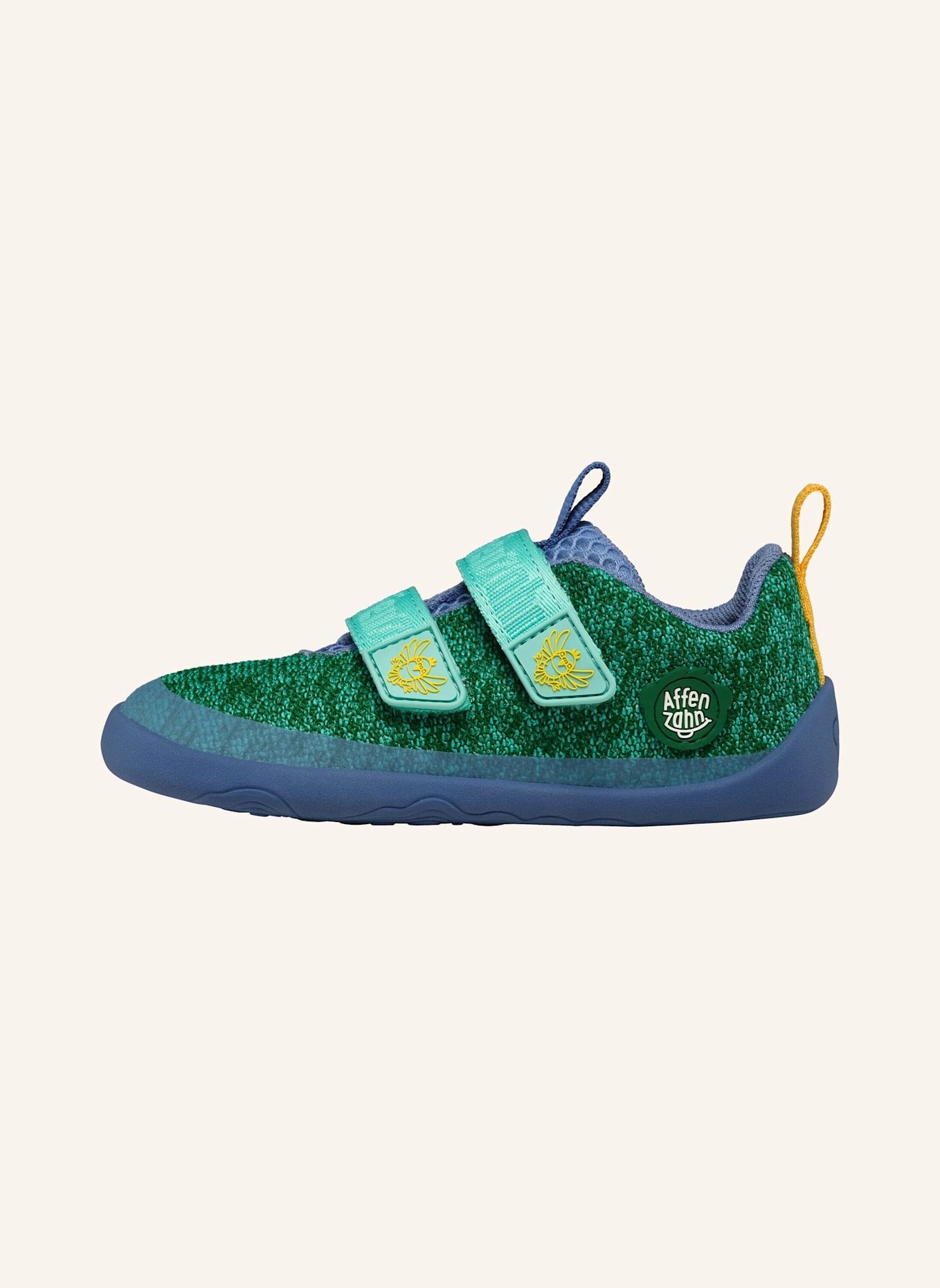 Affenzahn Sneaker KNIT HAPPY: GRÜN