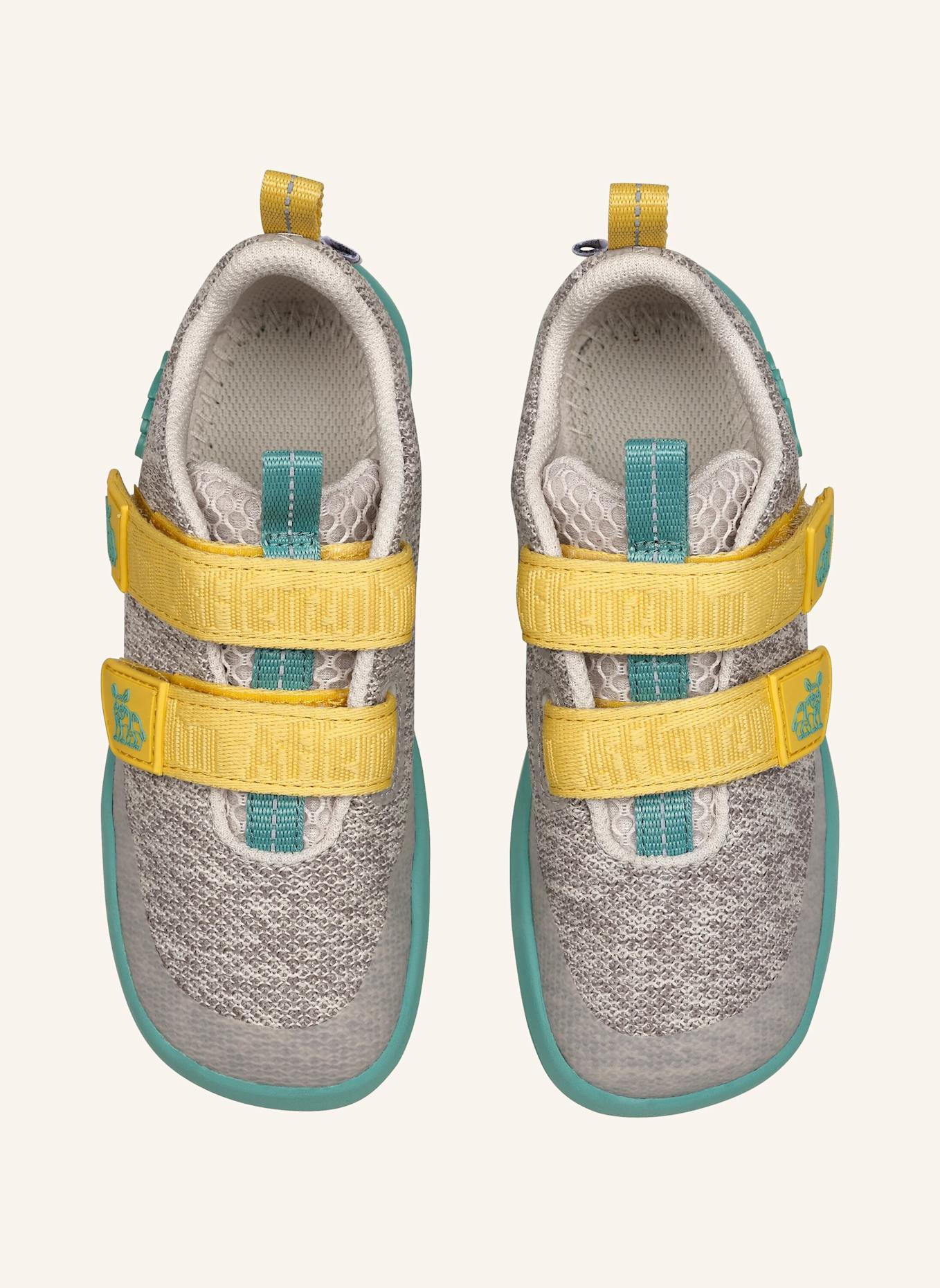 Affenzahn Sneaker KNIT HAPPY: HELLGRAU/ GRAU