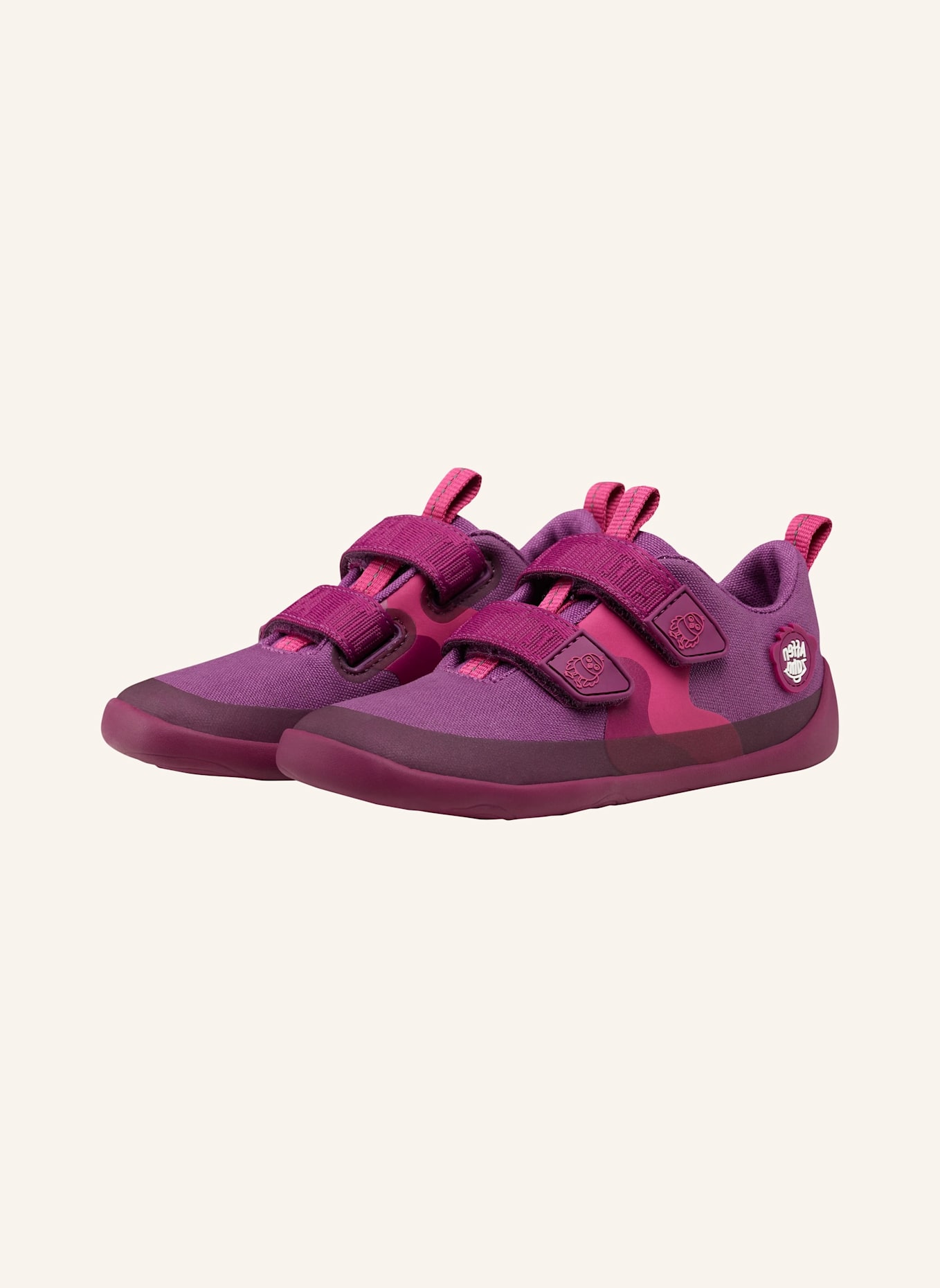 Affenzahn Sneaker LUCKY: LILA/ FUCHSIA