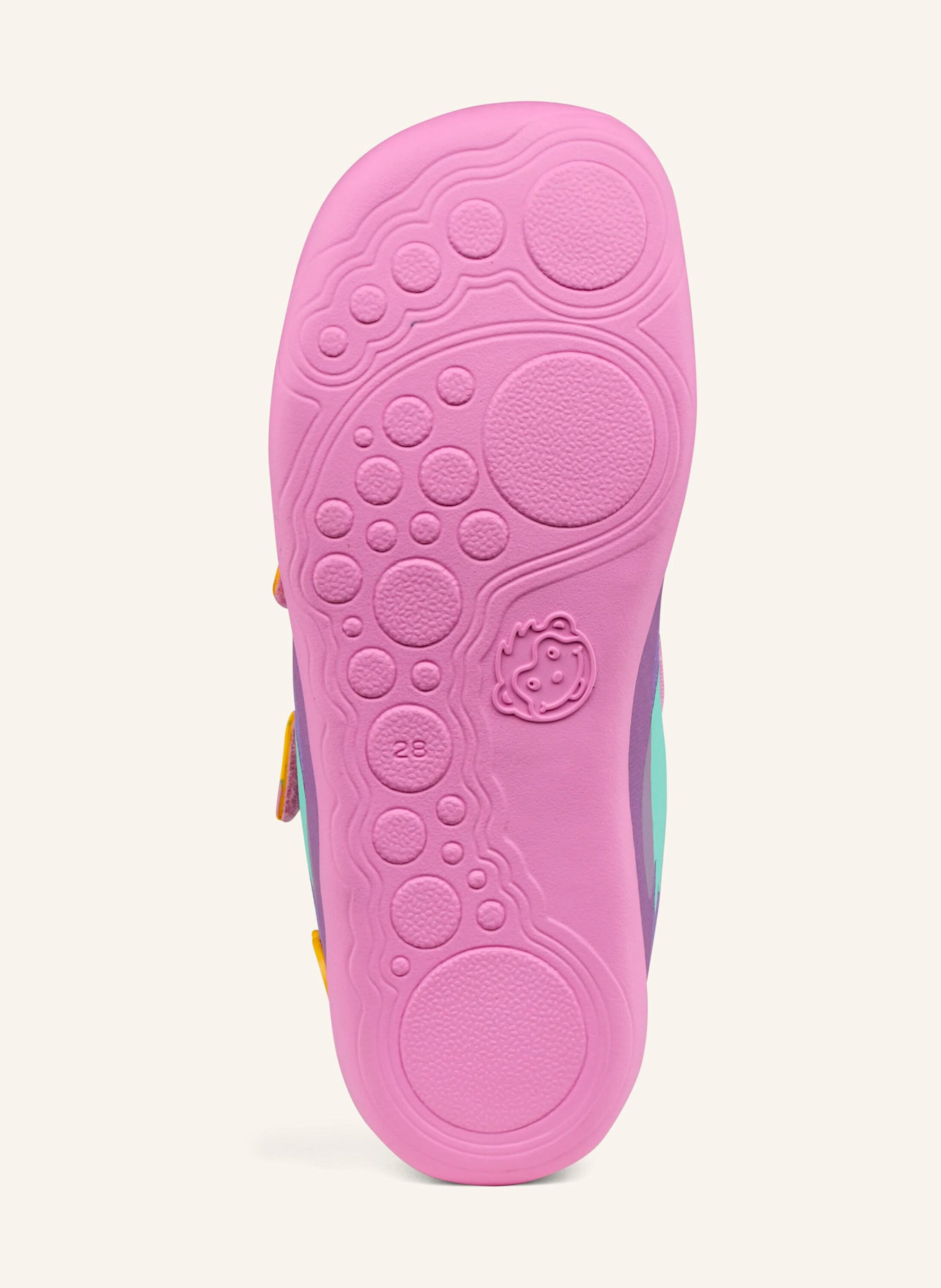 Affenzahn Sneaker LUCKY: LILA/ HELLLILA