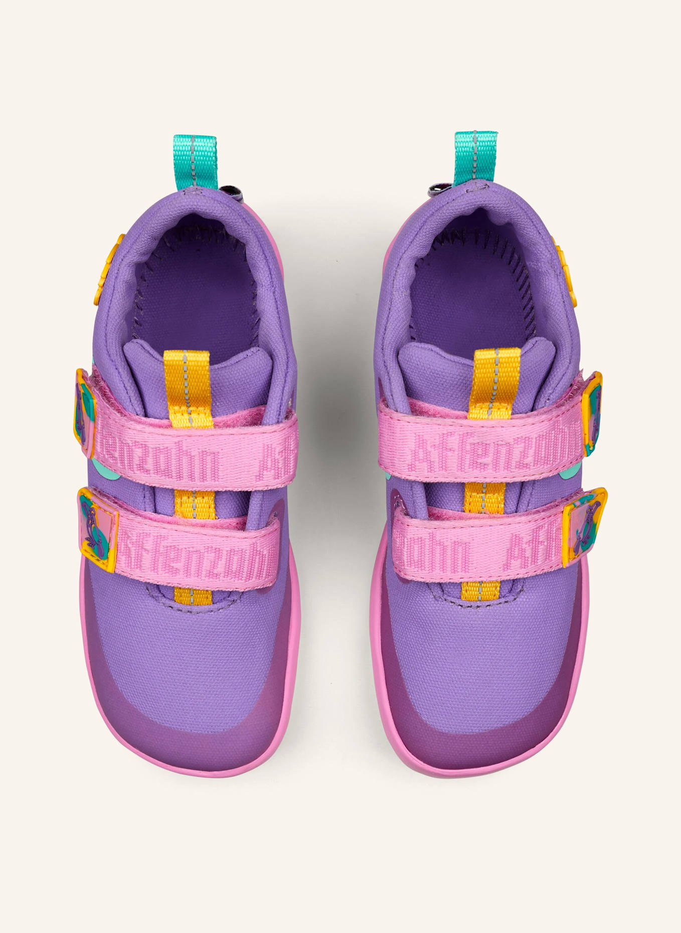 Affenzahn Sneaker LUCKY: LILA/ HELLLILA