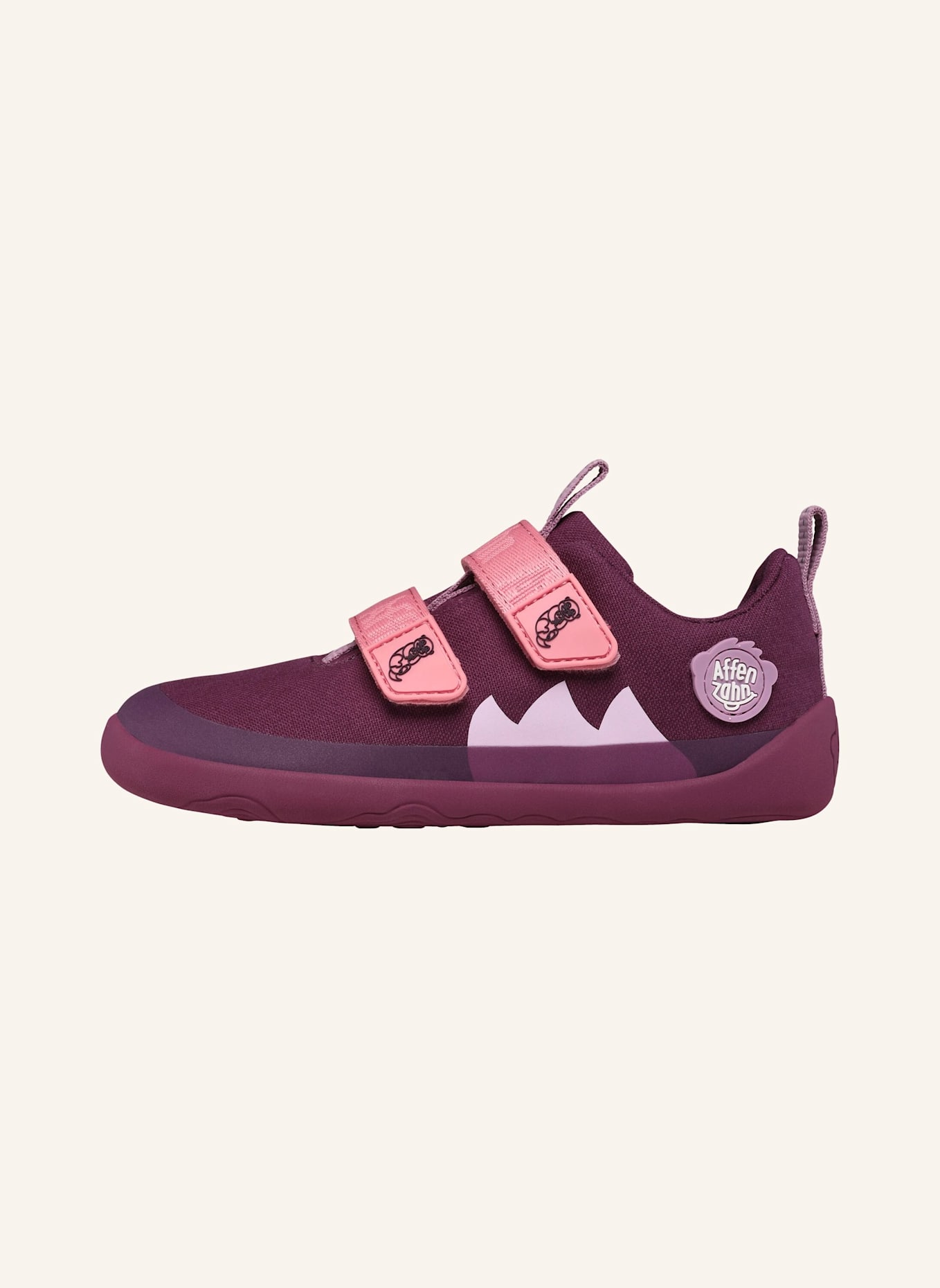 Affenzahn Sneaker LUCKY: LILA/ FUCHSIA