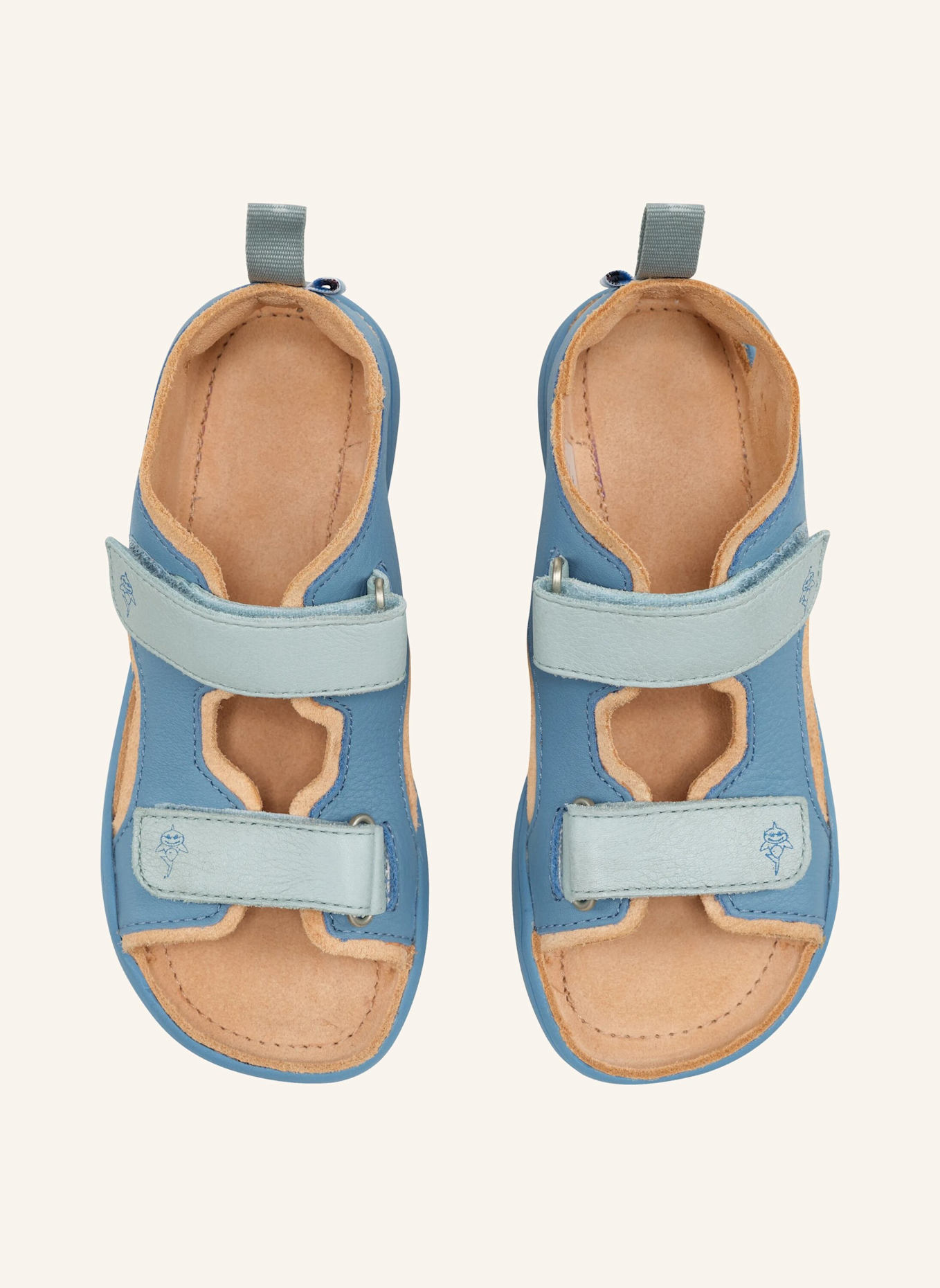 Affenzahn Sandale AIRY: BLAU/ HELLBLAU/ DUNKELBLAU/ PETROL