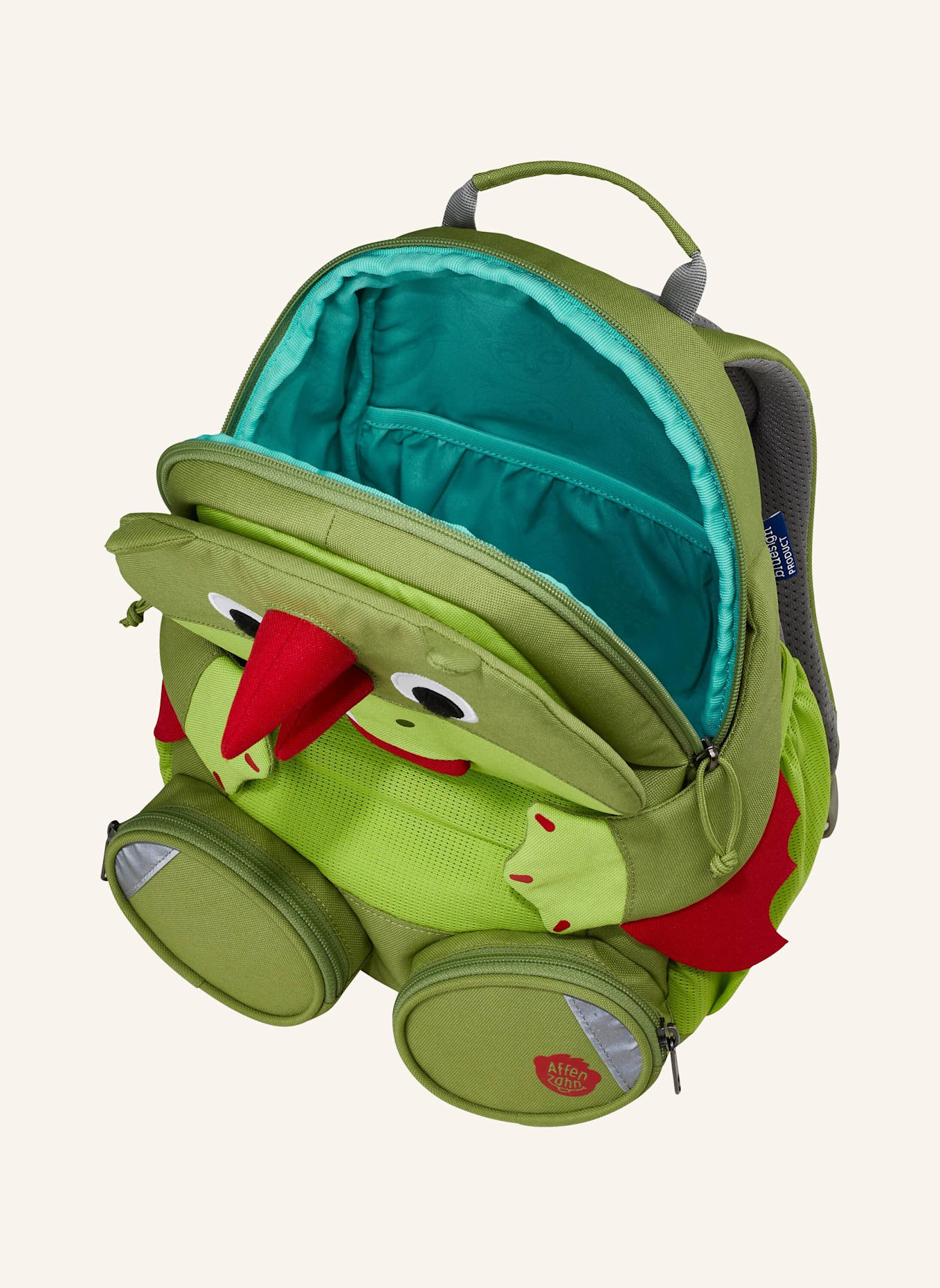 Affenzahn Kinderrucksack GROSSER FREUND: GRÜN