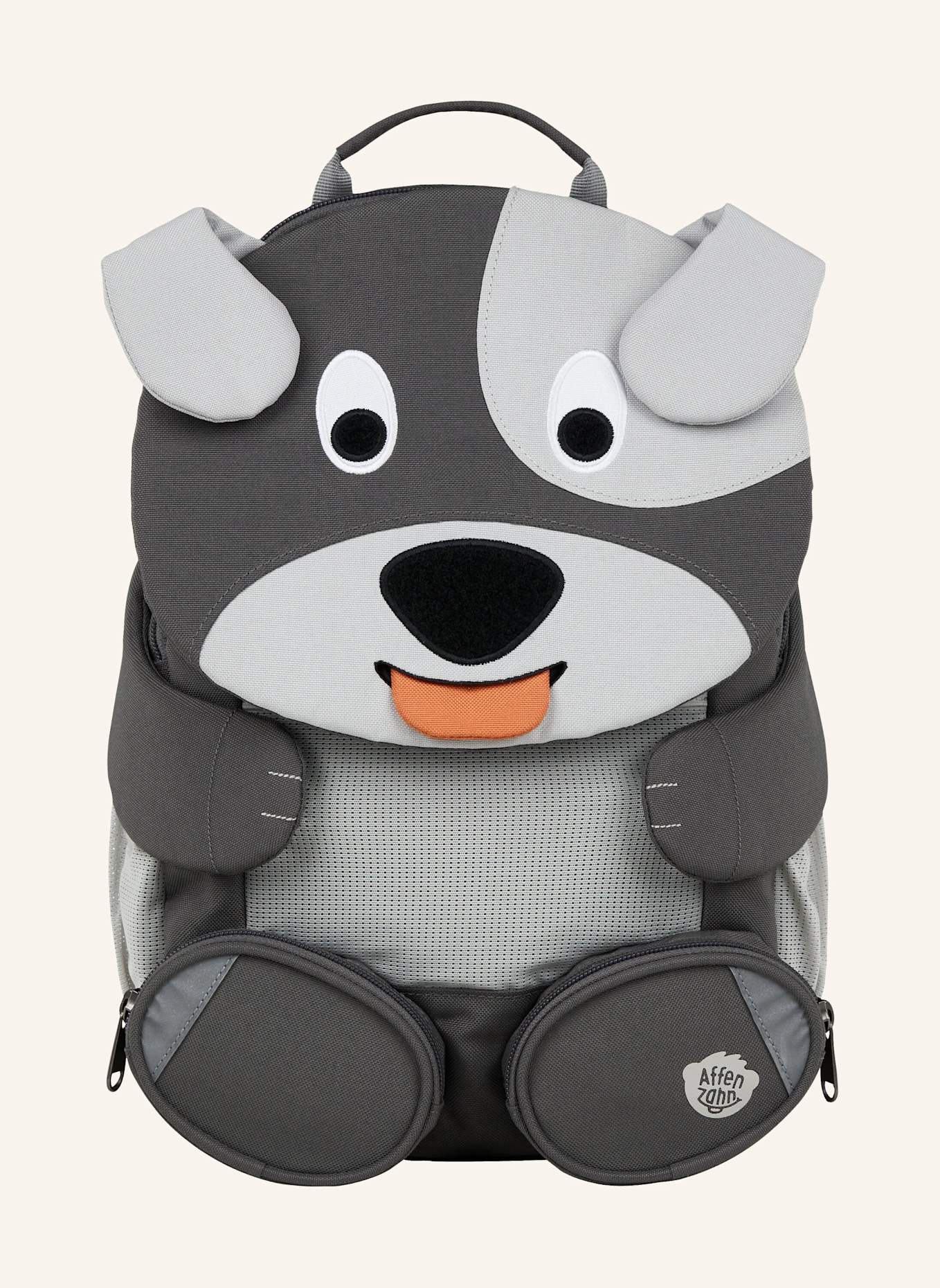 Affenzahn Kinderrucksack GROSSER FREUND: GRAU