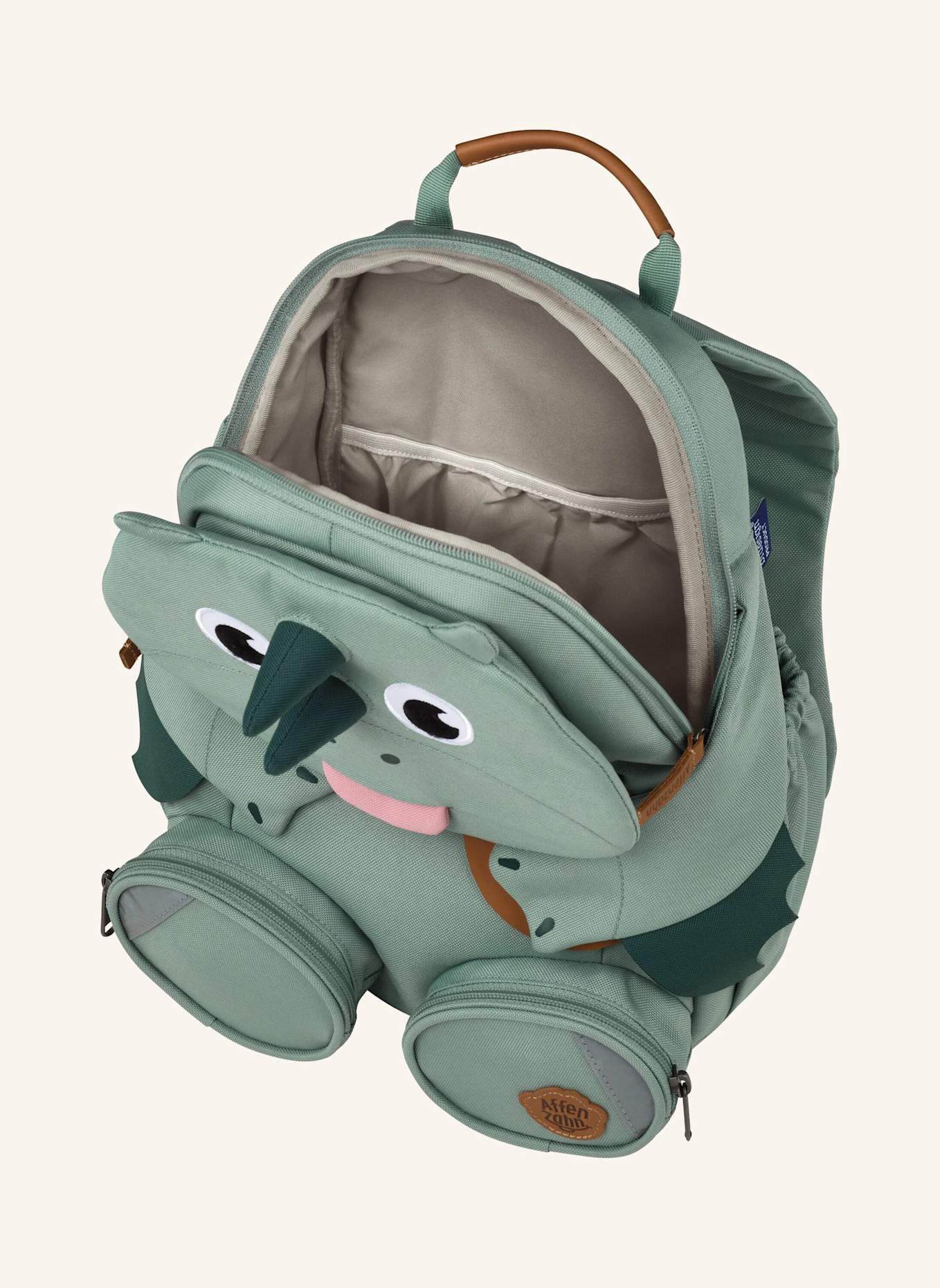 Affenzahn Kinderrucksack GROSSER FREUND: GRÜN