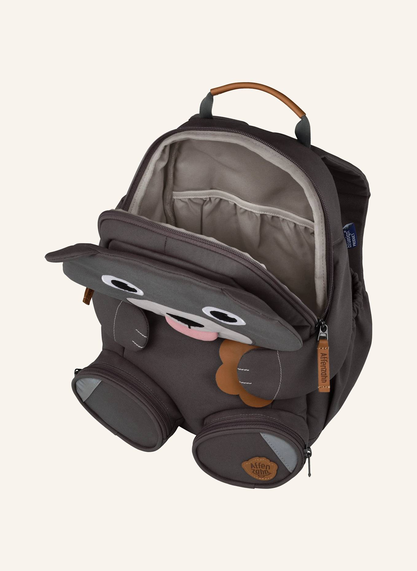 Affenzahn Kinderrucksack GROSSER FREUND: GRAU