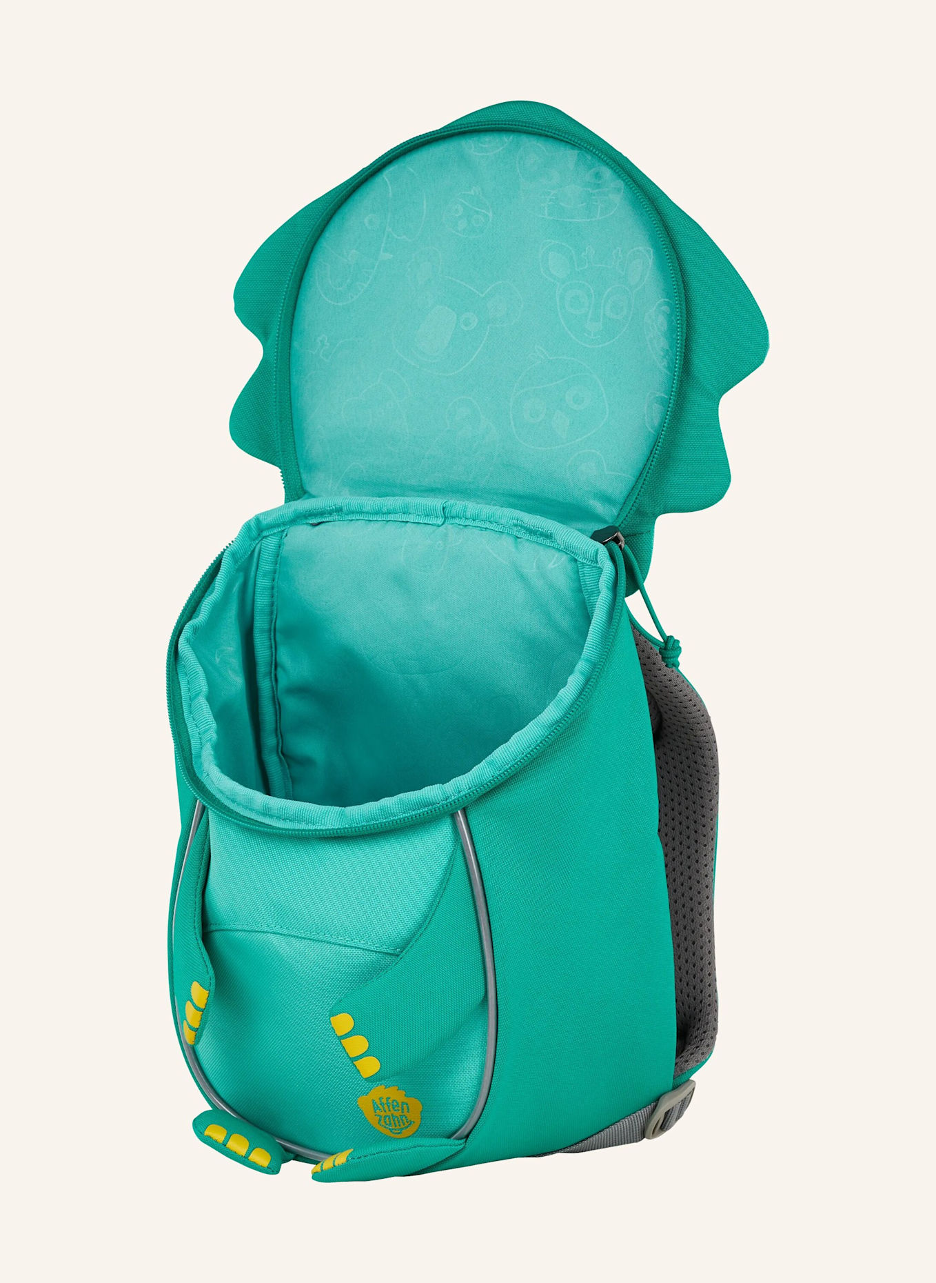 Affenzahn Kinderrucksack KLEINER FREUND: TÜRKIS/ WEISS