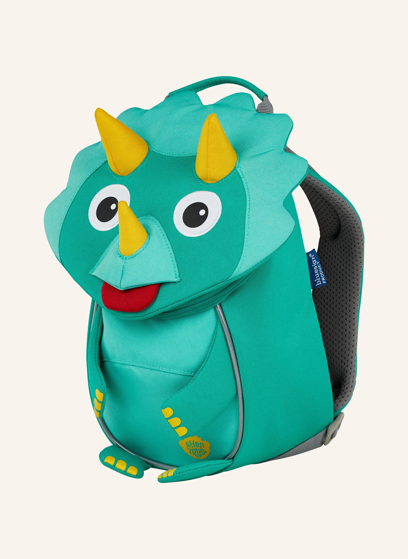 Affenzahn Kinderrucksack KLEINER FREUND: TÜRKIS/ WEISS