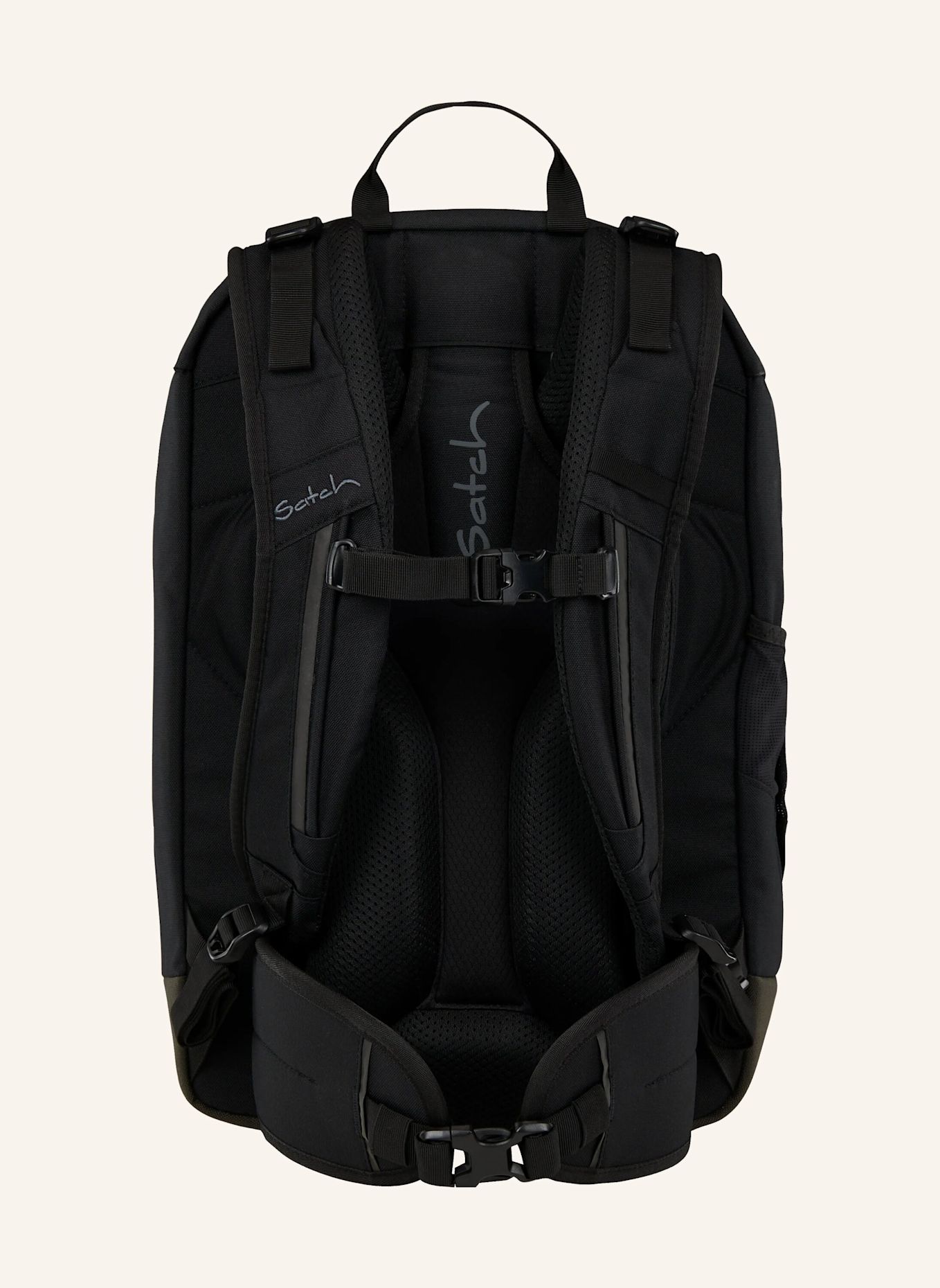 Satch Schulrucksack AIR: SCHWARZ