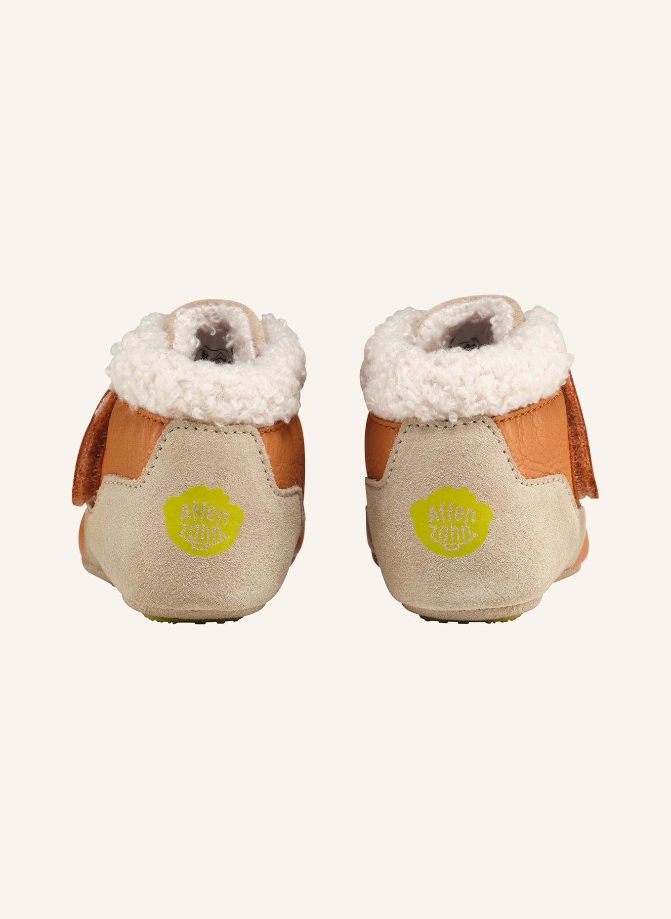 Affenzahn Krabbelschuh GROWY: BRAUN