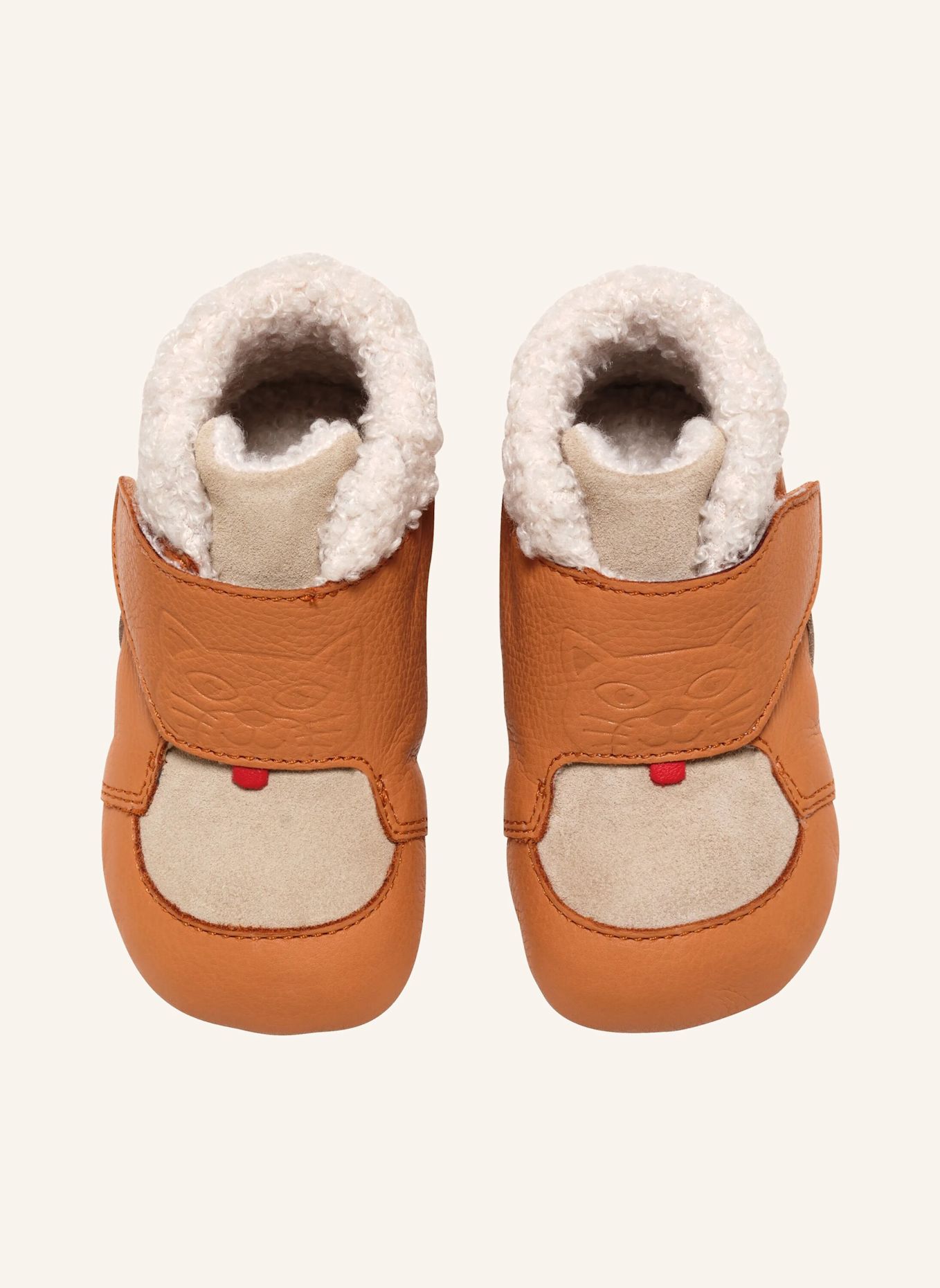 Affenzahn Krabbelschuh GROWY: BRAUN