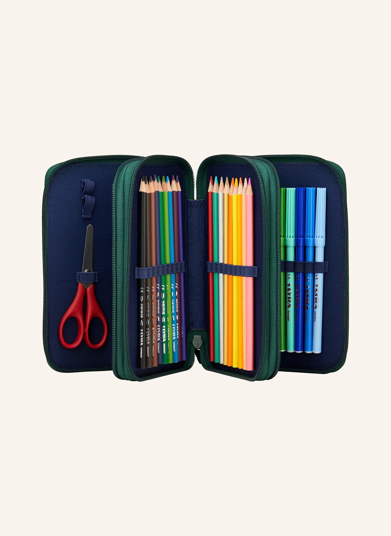 ergobag Federmäppchen MAXI MÄPPCHEN: GRÜN