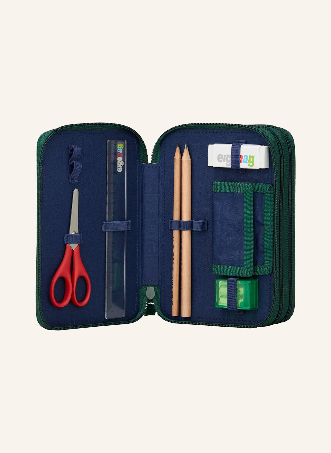 ergobag Federmäppchen MAXI MÄPPCHEN: GRÜN