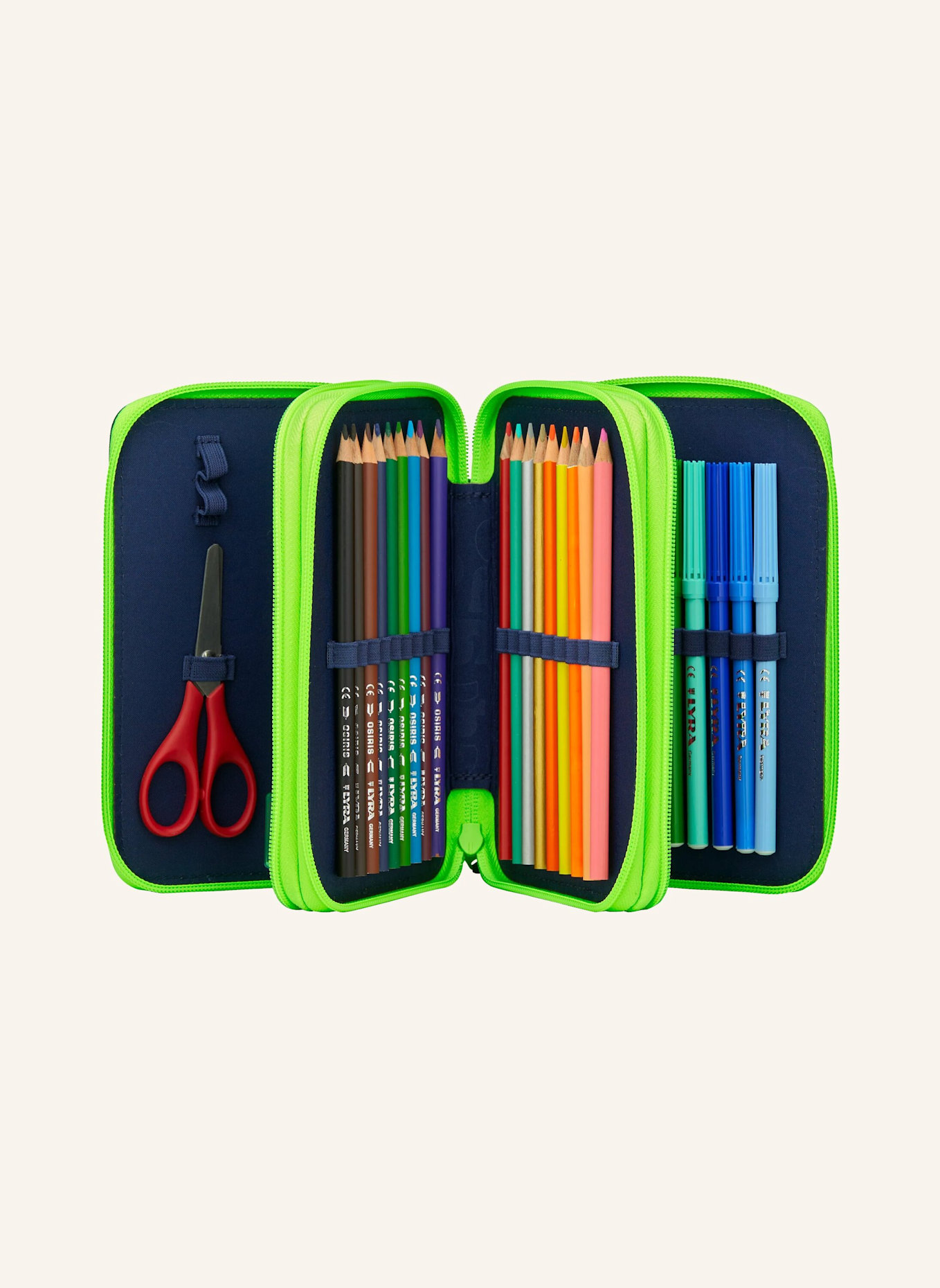 ergobag Federmäppchen MAXI MÄPPCHEN: GRÜN